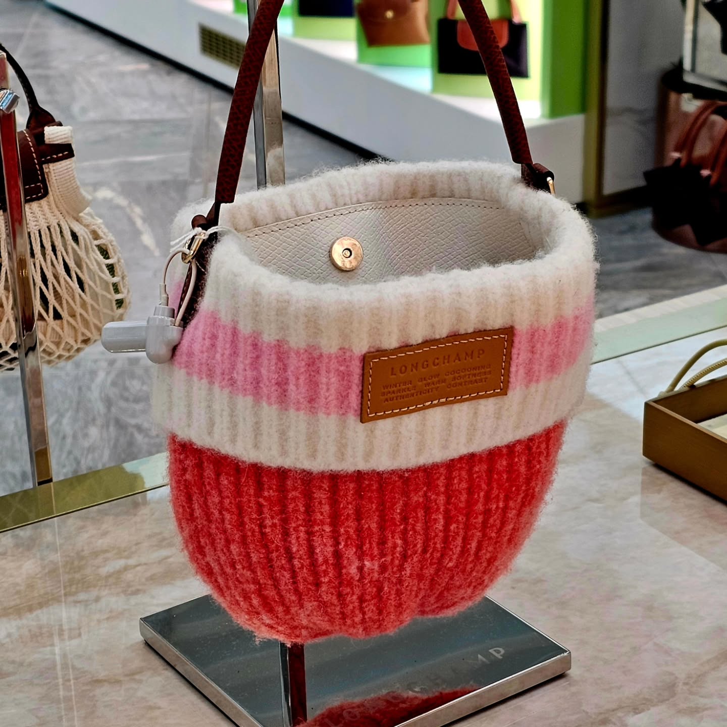 Familiar? So where are the actual handbag handbags. This beanie come handbag is $600. WOW