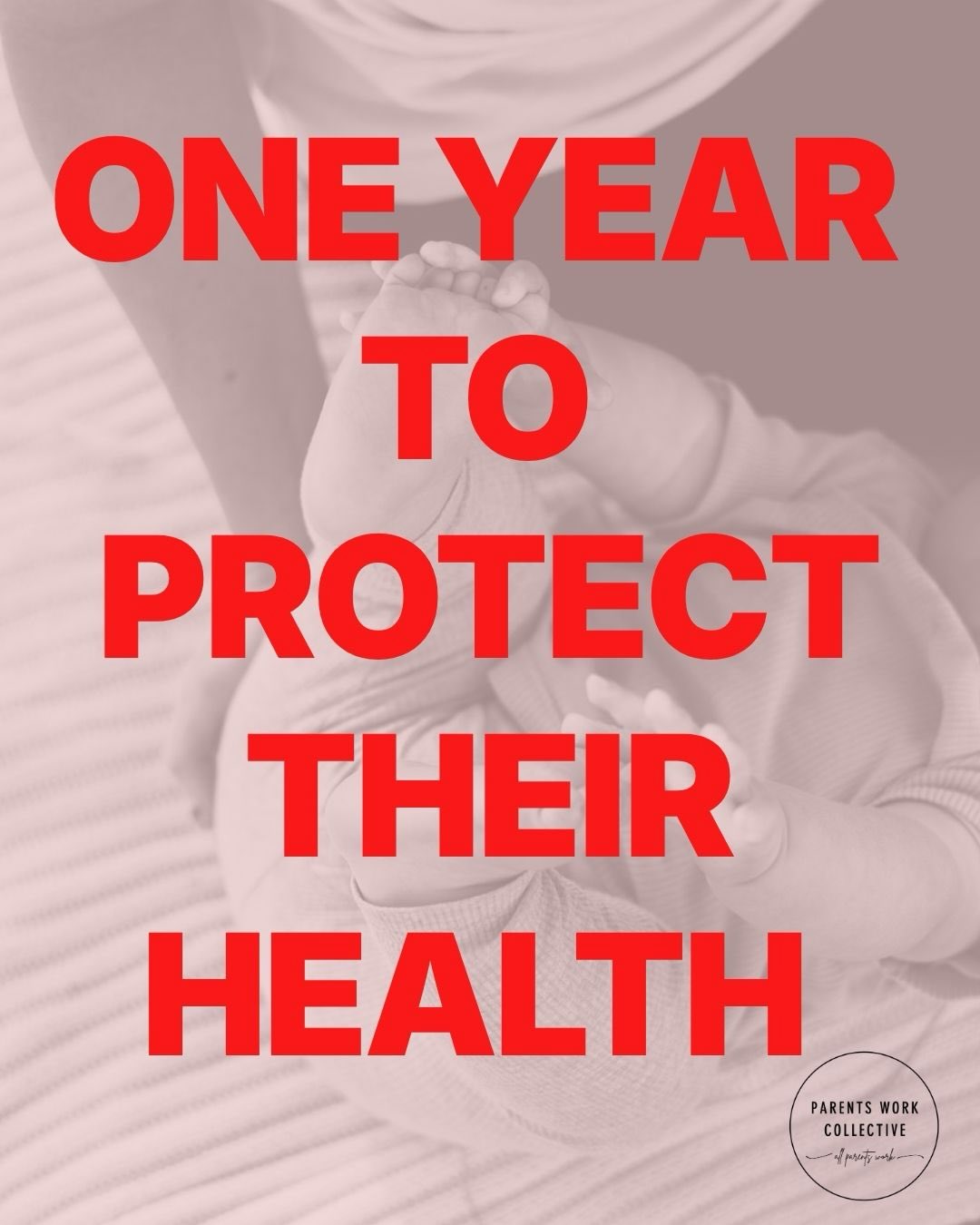 We’ve all been told that daycare can build their immunity, but at what cost? This is the side of daycare illness no one wants to talk about. Recurrent infections in babies and young children can have lifelong impacts. Immune systems do not require an early onslaught of illnesses to develop normally. Let’s give parents the chance to reduce the household exposure to illnesses in the first year of a baby’s life. The burden on the health system and workplaces would be dramatically reduced. Most importantly, our quality of life would improve. Sign the petition!