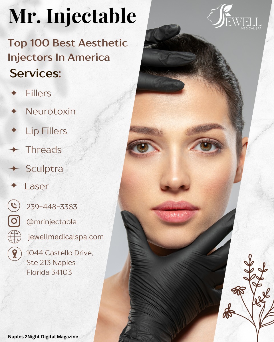 Your beauty goals and well being are the center of Mr. Injectable's practice. He specializes in: Botox, Threads, PRP, Fillers & Sculptra.💉
📸: @mrinjectable
📍: Naples, Florida | #naplesflorida
🔗: @naples2night
📩DM for •repost •collaboration •partnership
•
•
#naples2night #naples #florida #swflnightlife #restaurants #bars #events #clubs #beach #mercato #downtownnaples #naplesflorida #naplesparadise #napleshotels #thingstodoNaples #party #paradise #digitalmagazine #swflevents #vacation #5thavenue #luxurycars #concerts #happiestcity