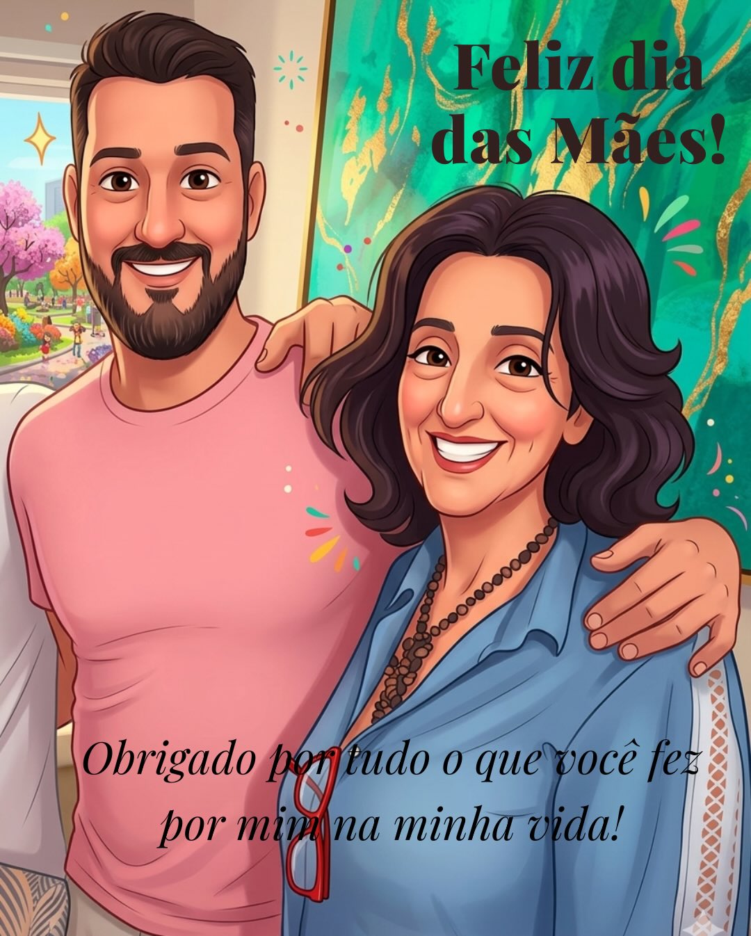 Feliz dia das Mães! 💕