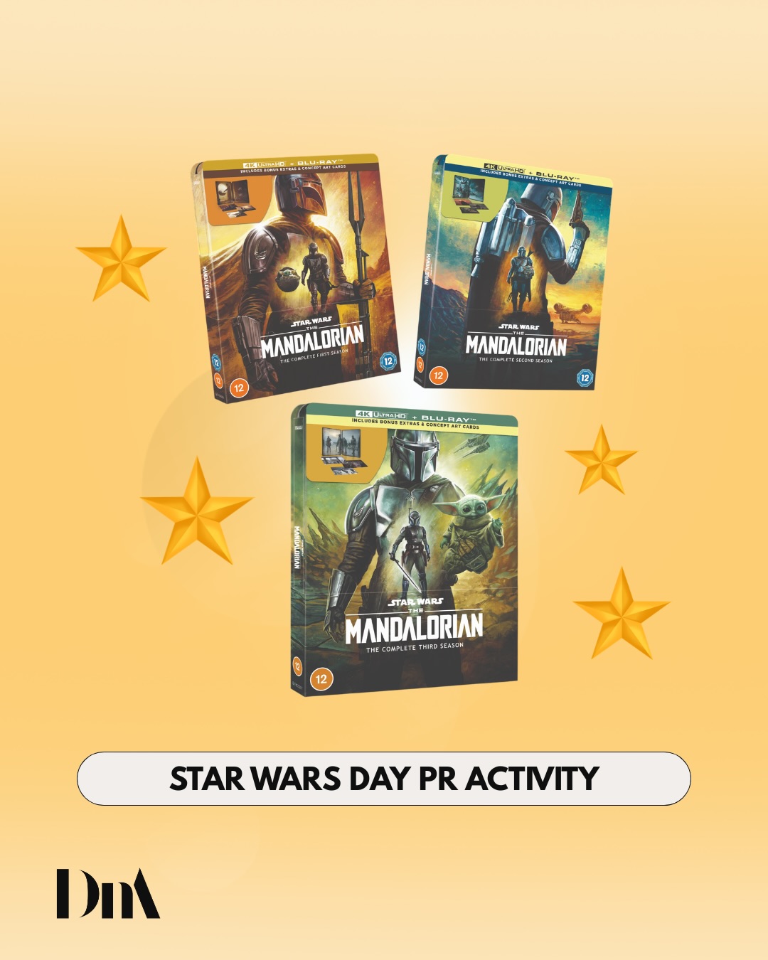 To celebrate Star Wars Day, we worked with MCM Comic Con on a social competition to give away all three seasons of The Mandalorian on 4K Ultra HD SteelBook to lucky winners! Swipe to see 👉
How did you celebrate Star Wars Day? 🪐