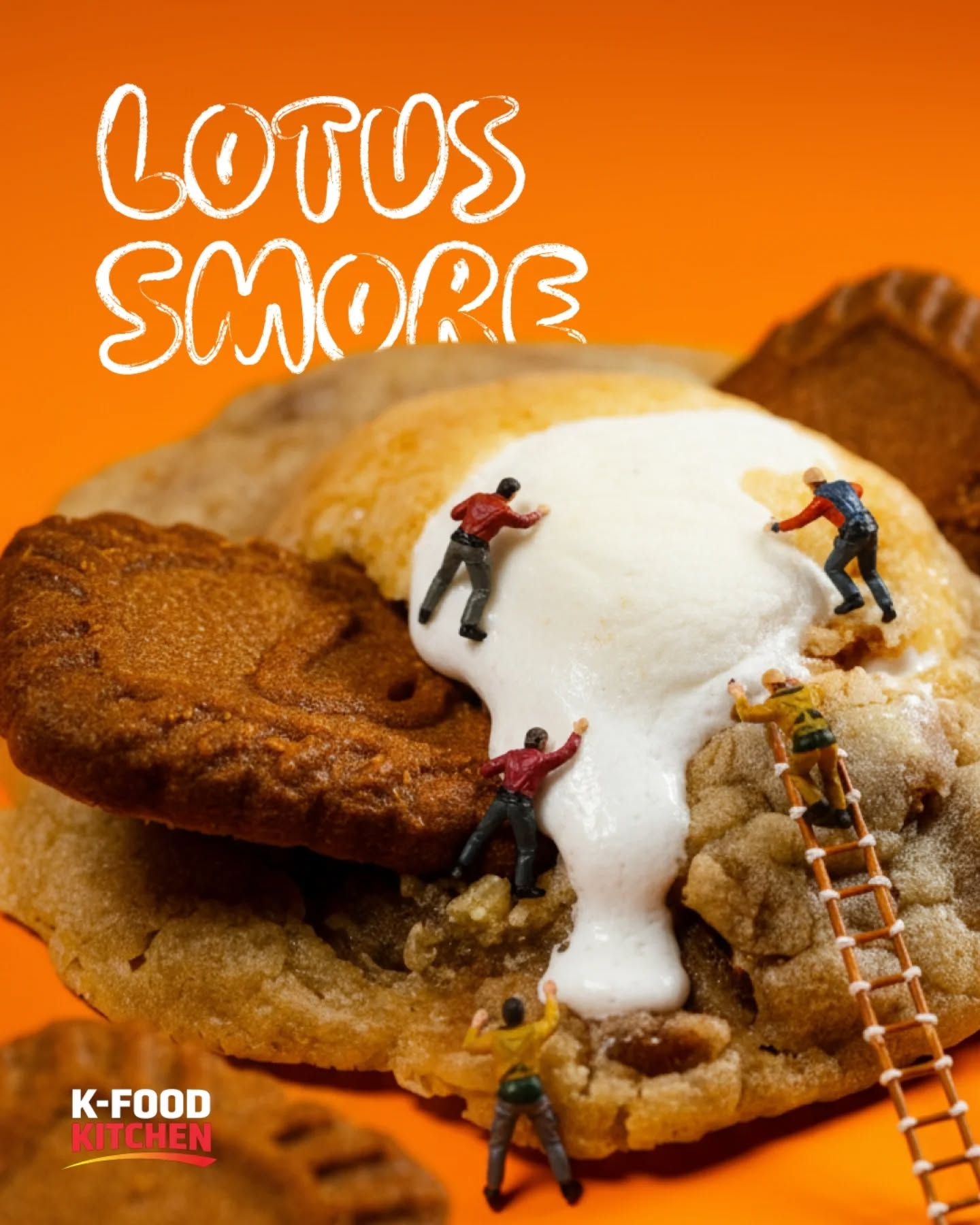 Under Construction: The Perfect Cookie 🛠️🍪
Our new Lotus S’more Cookie is officially here and it’s a total game changer. 🤯
Crispy, gooey, and packed with that Biscoff magic.
Why you’ll love it:
🔹Epic marshmallow pull ☁️
🔹Perfect cinnamon crunch 🧡
🔹Instant mood booster ✨
Trust us, one is never enough. Get yours before they’re all gone! 🏃♀️💨
Save this for your next dessert run! 💾
#KFoodKitchen #lotussmorecookie #cookiemonster #torontoeats #newmenu