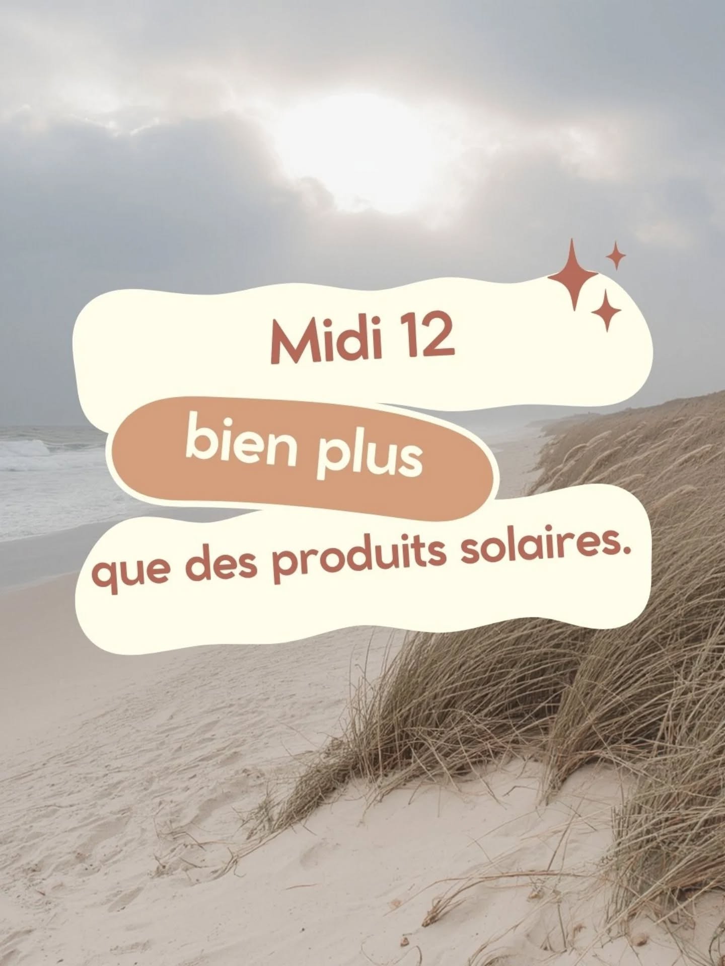 🌞 LA GAMME MIDI 12 C'EST :
Des formules : sans ingrédients controversés non comédogènes conçues avec des filtres solaires nouvelle génération, respectueuses des océans et biodégradables
Congue dans la baie de La Baule, MIDI12 incarne une vision responsable de la beauté : protéger votre peau tout en respectant la nature.
Disponible dès maintenant à l'institut.
Je vous accompagne dans le choix de votre protection solaire.
#saintmathurin #lessablesdolonne #lesachards #saintefoy #liledolonne
📍 Saint Mathurin proche des Sables d'Olonne et des Achards
----------
Spécialiste des massages intuitifs, soins du visage bio et beauté holistique.
À Saint-Mathurin, tout près des Sables-d’Olonne, pour prendre soin de vous naturellement.