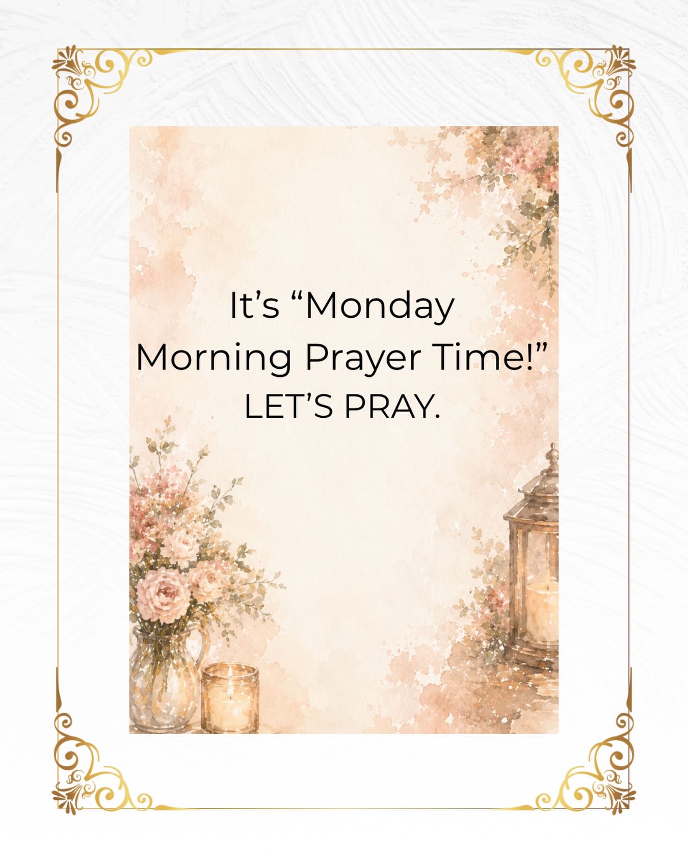 It's "Monday Morning Prayer Time!" Let's pray.
Lord, thank You for this new day and this new week. Teach us the power of staying planted where You have placed us. Give us the wisdom to wait on Your direction instead of running ahead in fear, frustration, or impatience. When doors seem slow to open, remind us that Your timing is perfect. When we feel restless, give us peace. When we are tempted to move without You, help us trust that staying still in obedience is greater than moving in our own strength.
Father, keep us grounded in Your presence and faithful in this season. Let us not chase what looks good, but follow what You have spoken. Protect us from distractions, wrong decisions, and hurried choices that lead us away from Your will. Today, we choose to seek You first. We will not make a move without Your peace, Your wisdom, and Your hand leading the way. Strengthen our hearts to remain where You have called us until You say it’s time to move. And when You do lead us forward, let us walk boldly, knowing You go before us. In Jesus’ name, Amen.
Shannonperry.com