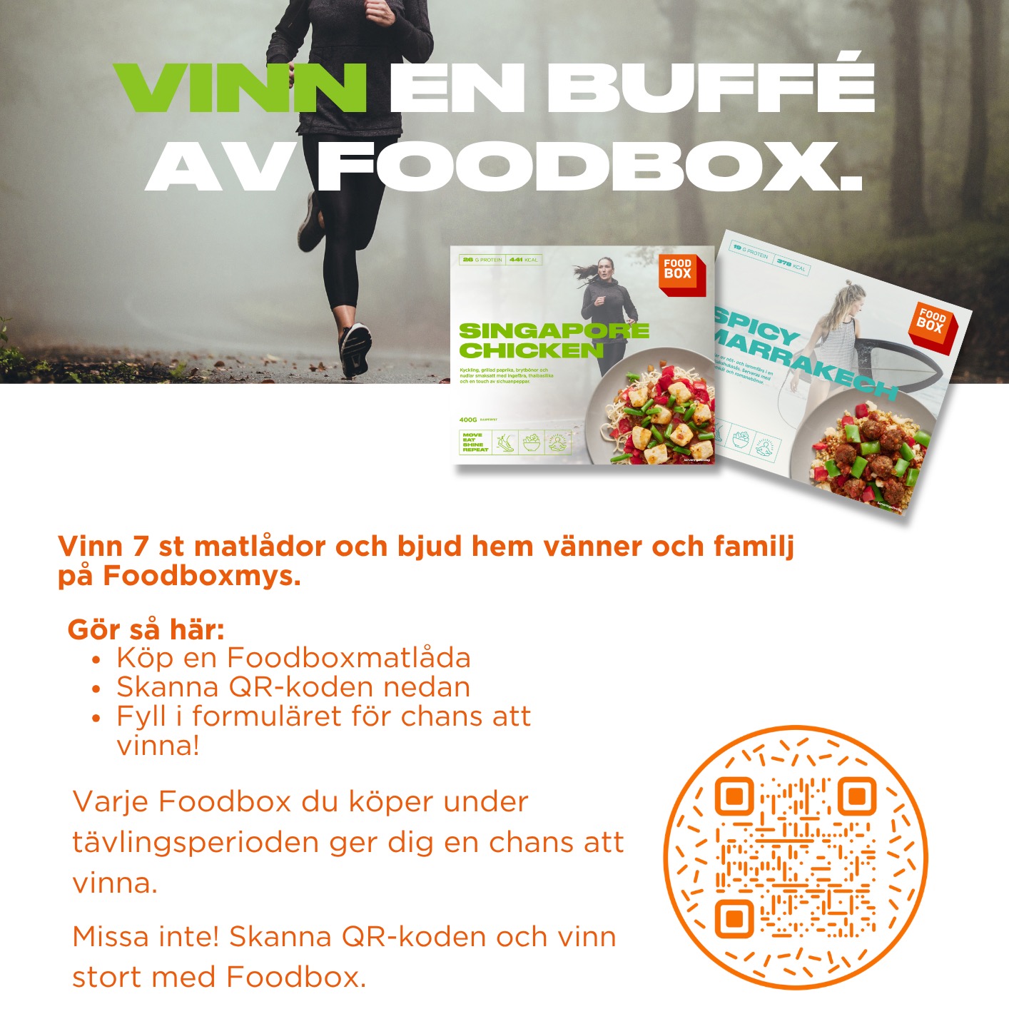 Var med och vinn 7st matlådor från Foodbox! #foodbox