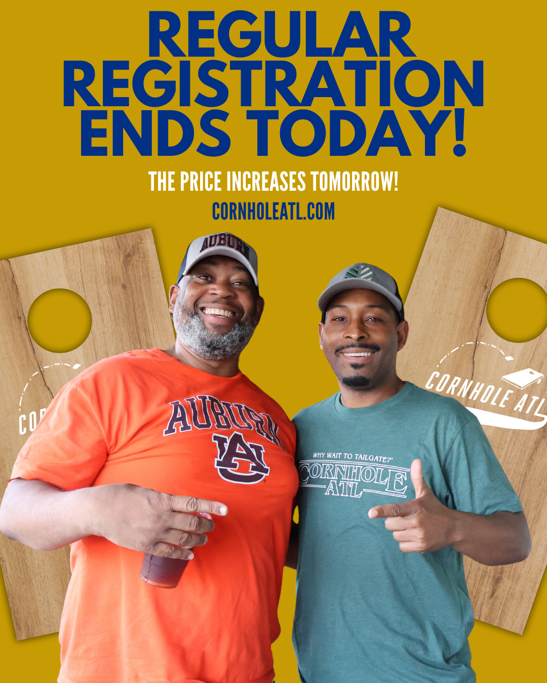 Sign up before late registration kicks in tomorrow! ⏱️