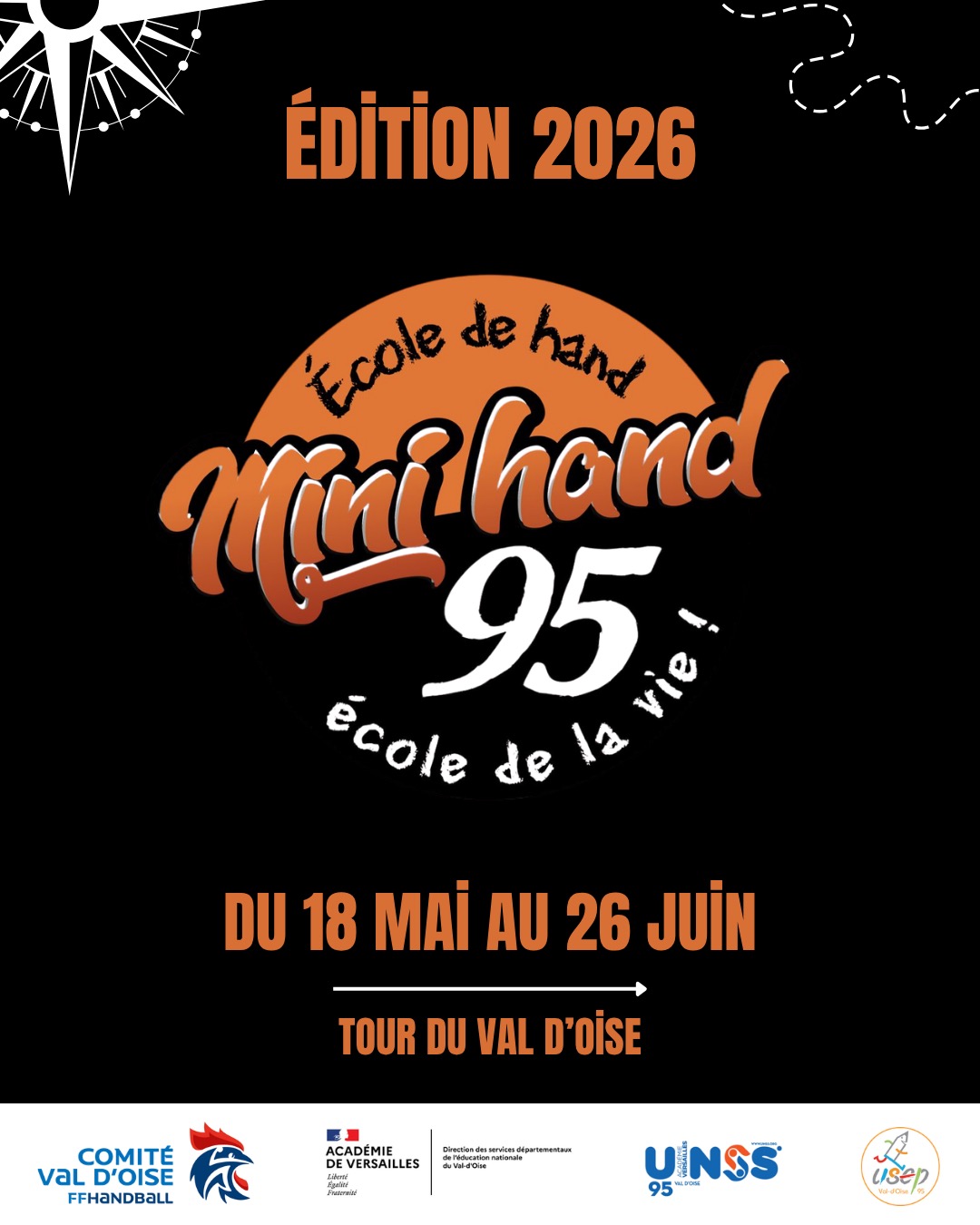 J-5 avant le top départ de l'édition 2026 du Mini Hand 🤾♀️
Le comité part à la rencontre des jeunes valdoisiens pour leur faire découvrir le handball !
Merci aux clubs qui accueillent l’évènement 🔥
@cergy_handball @hb_arpf_95 @sarcelles_hbc @mhb__officiel @hbcsam_officiel @hvo_hb @assoahandball @elitevaldoisehb