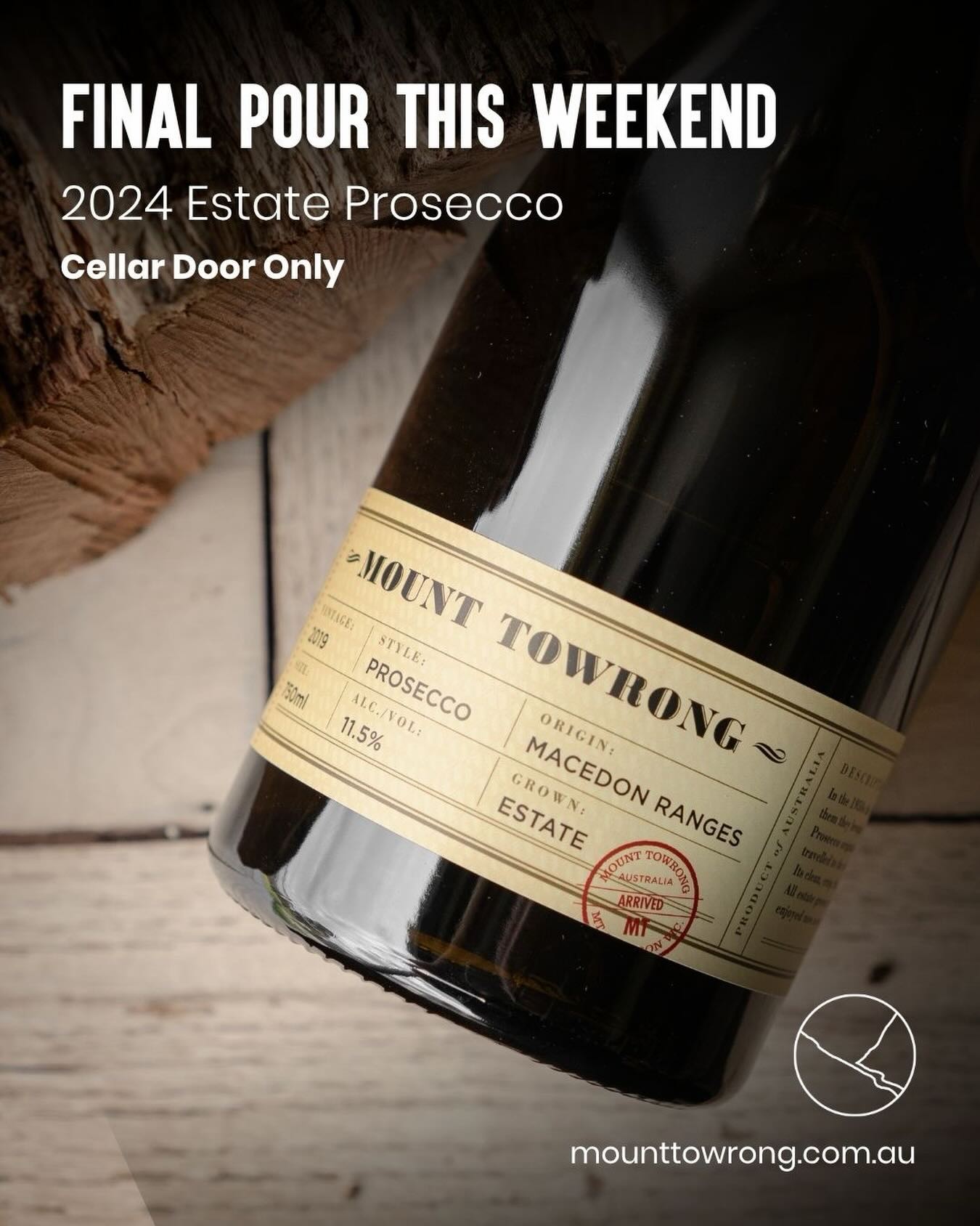 The 2024 Estate Prosecco won’t be around much longer, this weekend is the last chance to get it at the cellar door.
By the glass, bottle or six-pack. Once it sells out (which it certainly will), Vivace will be our only sparkling on pour until the 2025 Prosecco is disgorged and released in October.
#mounttowrong #macedonranges #macedonrangeswine #prosecco #sparklingwine