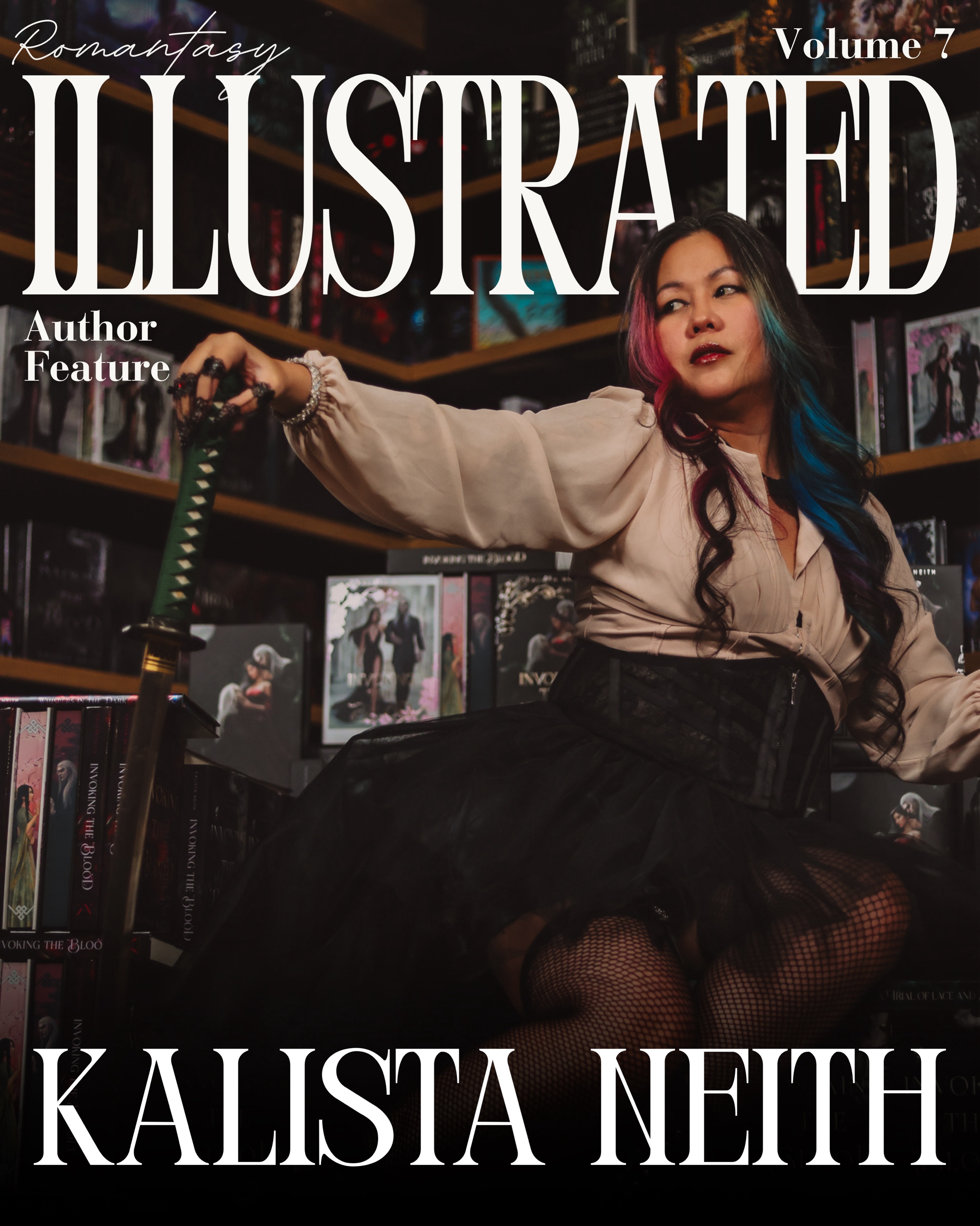 “When a story leaves your head and enters the world, it exposes pieces of you that once felt private. You’re literally bleeding onto the pages. The veil of who you are is gone.” - @kalistaneith
Check out our full interview with Kalista in Romantasy Illustrated Volume 7! Avaliable now in both digital and physical formats.
#romantasyillustrated #romantasy #authorofinstagram #bookstagram #romanceauthor