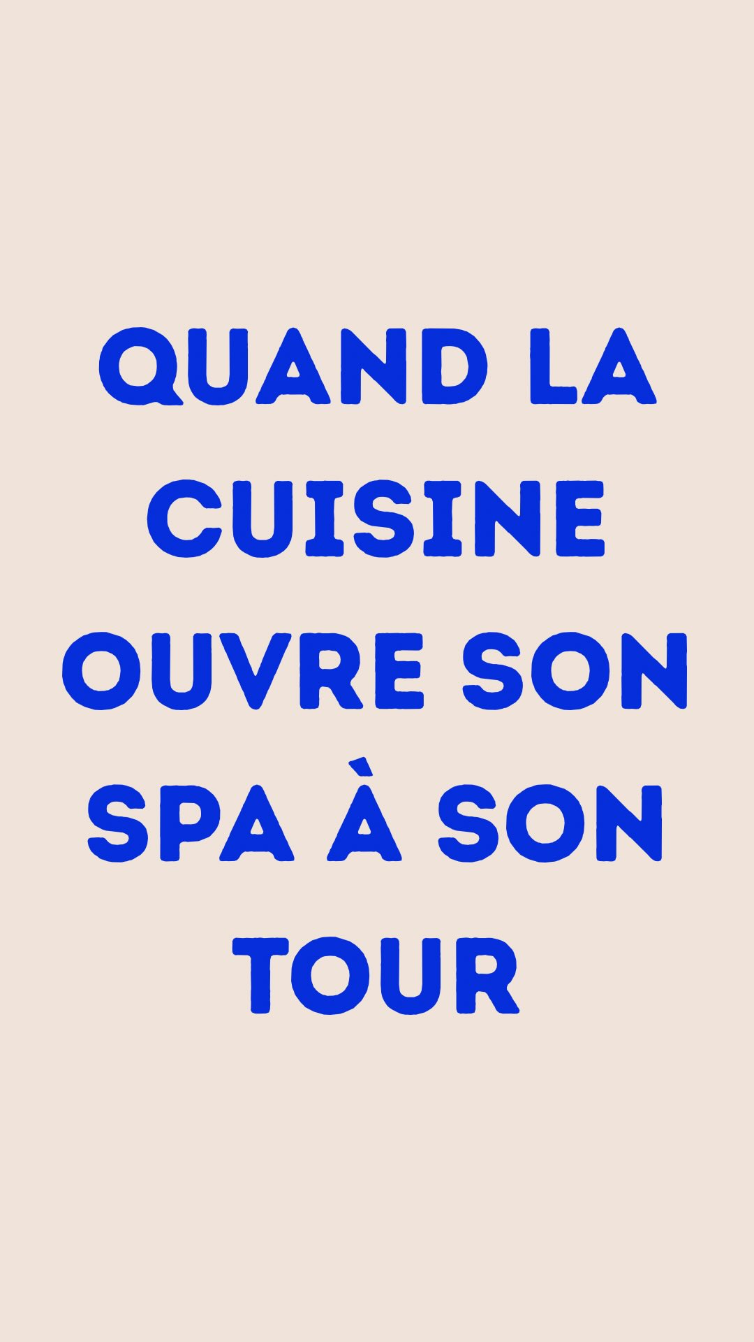 Le spa Entre Nous : épisode 2 😭💨
La cuisine a vu le réel de la salle…
et visiblement, ils ont pris ça très au sérieux 😂💙
On est d’accord que ça devient n’importe quoi ? 😆
-
Entre Nous
35 rue de la marine
29730 Le Guilvinec
+33 (0)2 98 92 73 56
Ouvert du jeudi au mardi 🌈
#entrenous #guilvinec #entrenousguilvinec #restaurantguilvilnec #reelinstagram