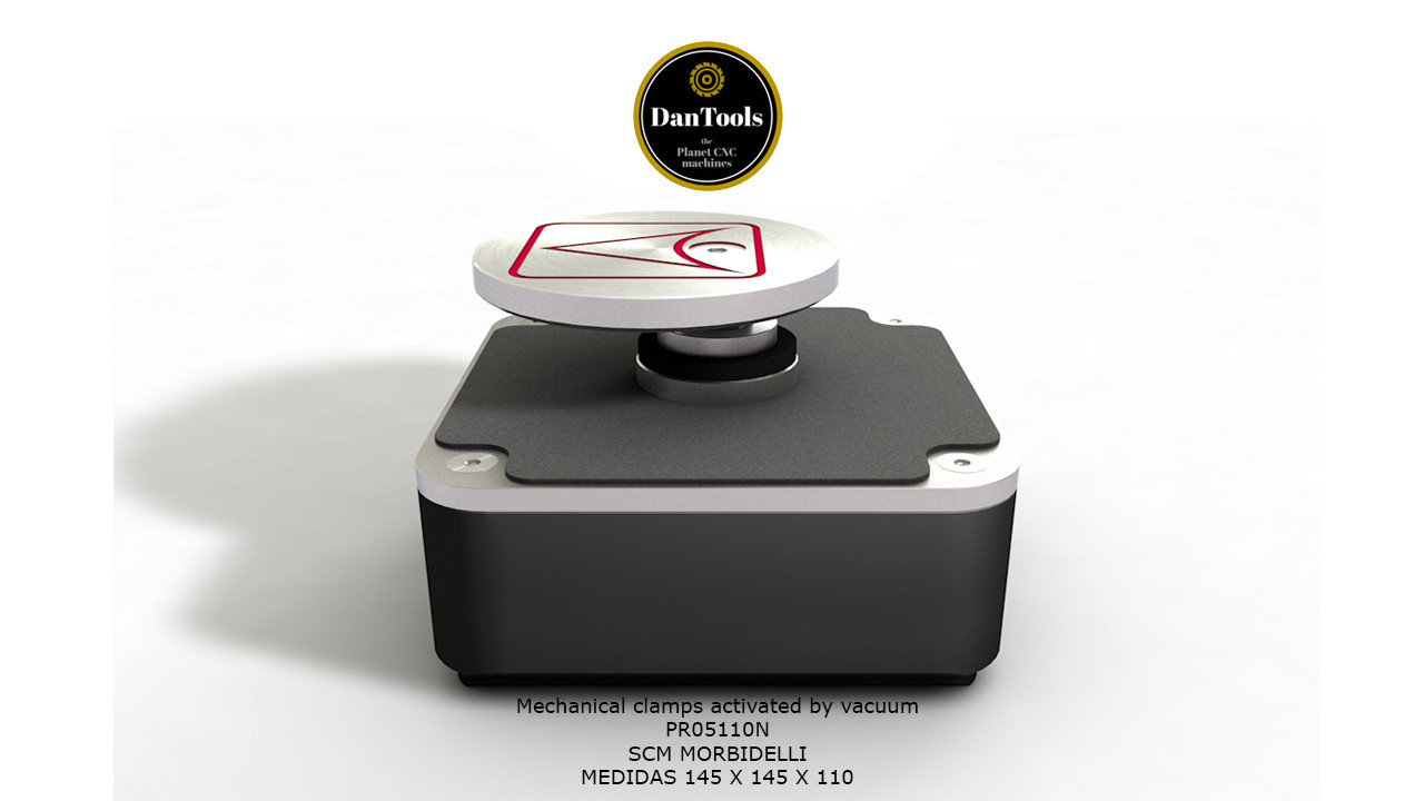 Morsetti meccanici a vuoto PR0550N per SCM Morbidelli: 145 x 145 H50 mm, fino a 700 N di forza di bloccaggio e opzione di sollevamento con tappi EA.PR50. Perfetti per lavorazioni precise e rapide. Link in Bio
#CNC #SCMMorbidelli #morsetti #vacuumclamps #officinameccanica #automazione #novità