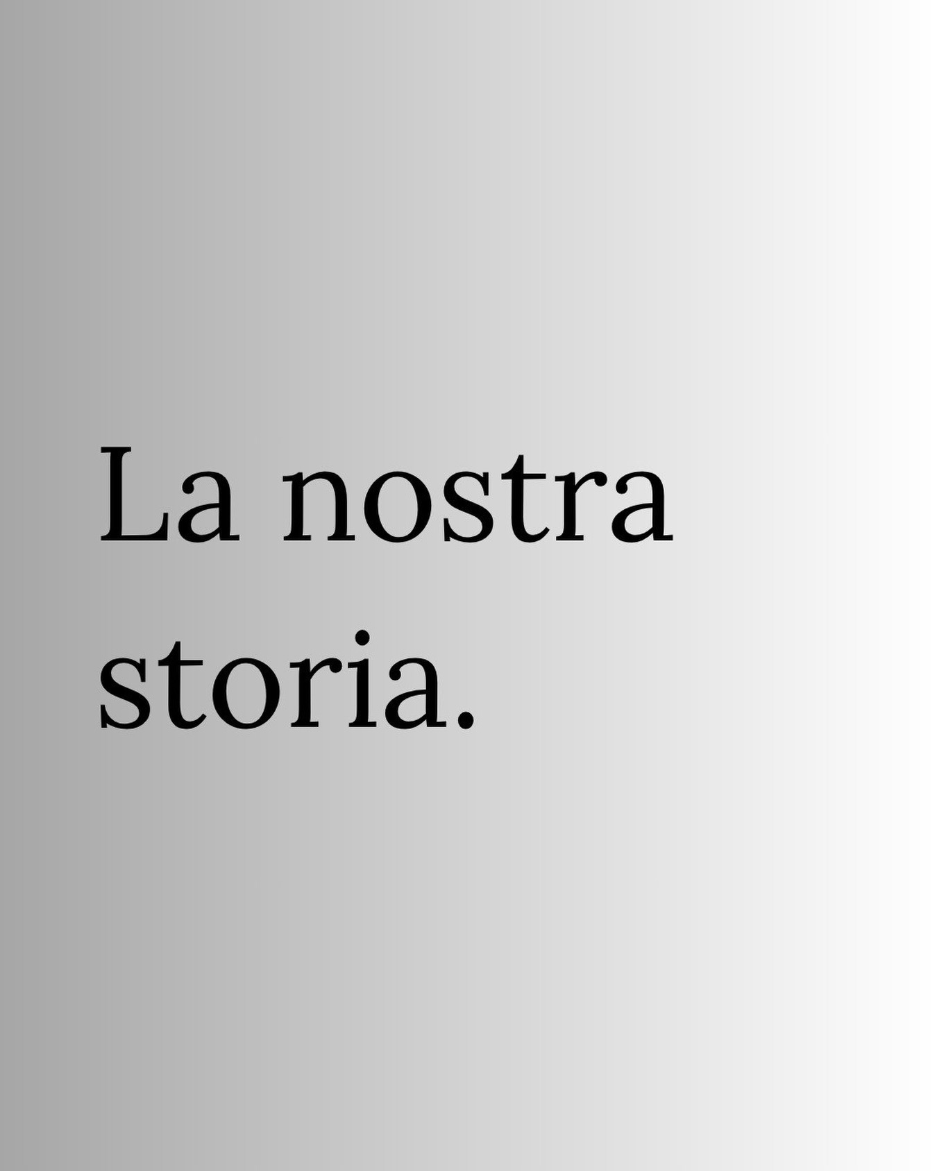 La nostra storia ha delle radici solide tramandate da generazioni. ❤️