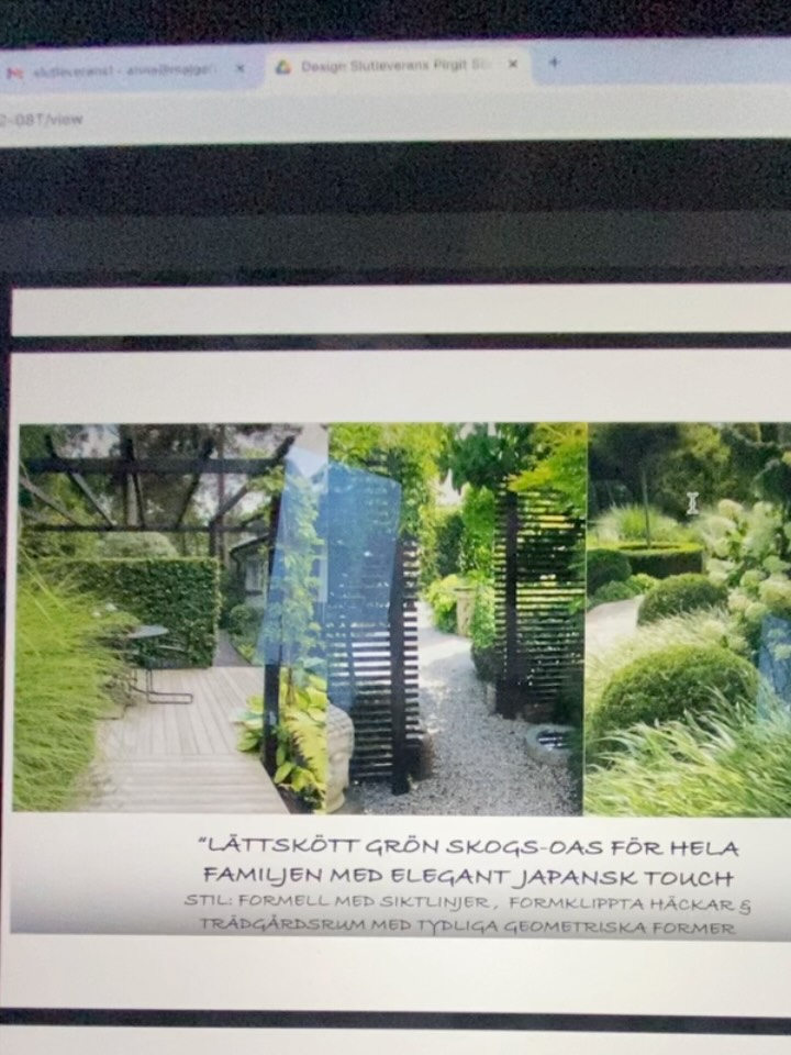 Mååånga timmar senare är nu den moderna Skogsträdgården överlämnad💚 Det började med en rådgivning i mars och kunden bestämde sig för att en helhetslösning kring designen var nyckeln framåt. Även om förverkligandet kommer ske över flera år så görs varje steg medvetet - vilket blir både mer ekonomiskt, hållbart och estetiskt för kund än att börja anlägga ytor planlöst. Ska bli spännande att följa resan dit! En av de nya häckarna är faktiskt redan på plats🙌
Tacksam för alla nya kunder, stolt över vägen jag valt att följa där mitt hjärta klappar som mest- och lite trött ska helgen nu spenderas hos pappa med familjen bland mina rötter 💚 PS unnade mej också en bok i Uppsala som jag tror kommer hjälpa mej i nästa projekt med start måndag!🇬🇧 Ha en skön helg!