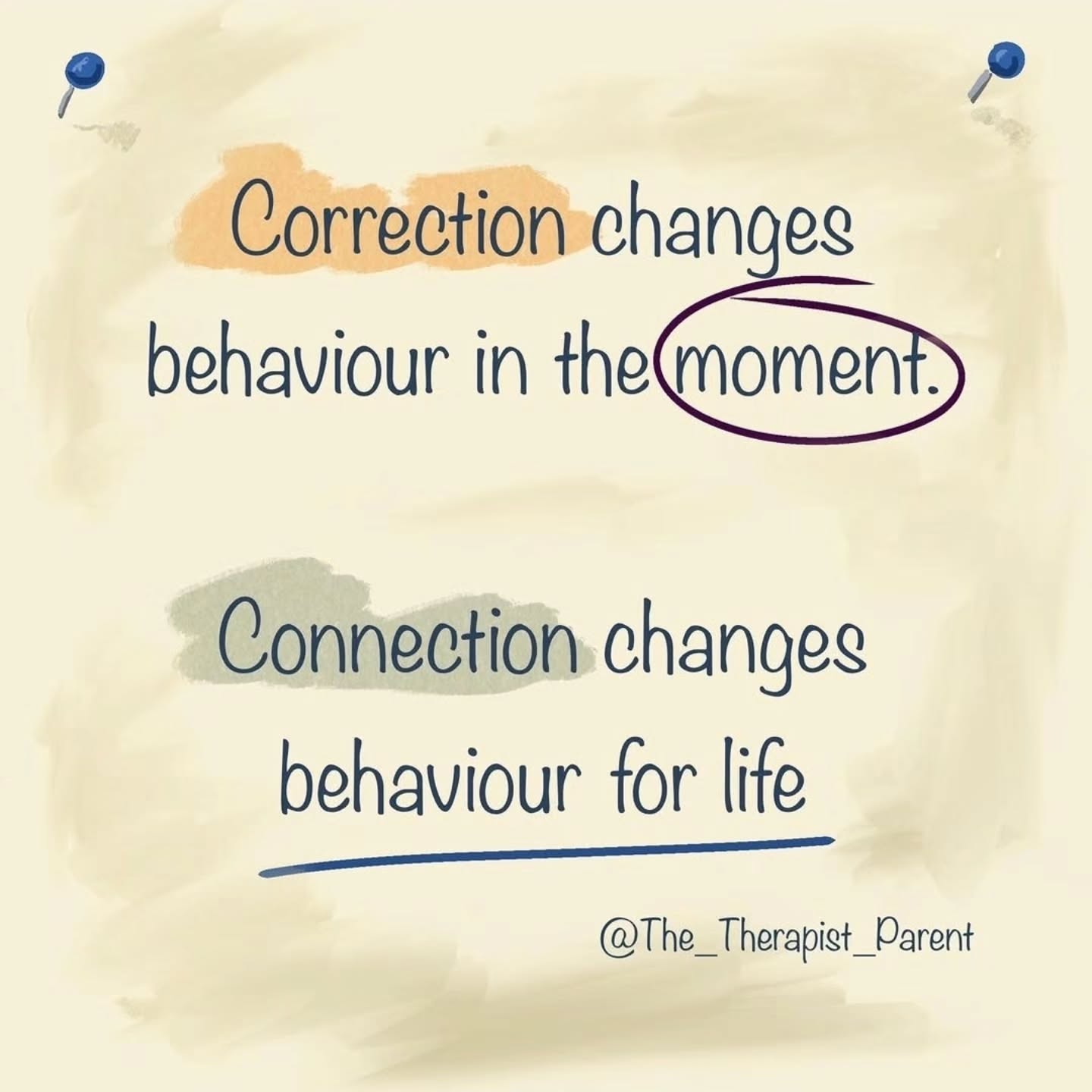 Quick fixes can stop behaviour temporarily.
But it’s connection that truly transforms how children respond, learn, and grow.
When a child feels safe, seen, and understood, they’re more likely to regulate themselves, take guidance, and build trust that lasts.
Correction may quiet the behaviour.
Connection reshapes the relationship. 💕
✨ More tools in my book Guidance from The Therapist Parent:
www.thetherapistparent.com | Amazon
#parenting #connection #childpsychology