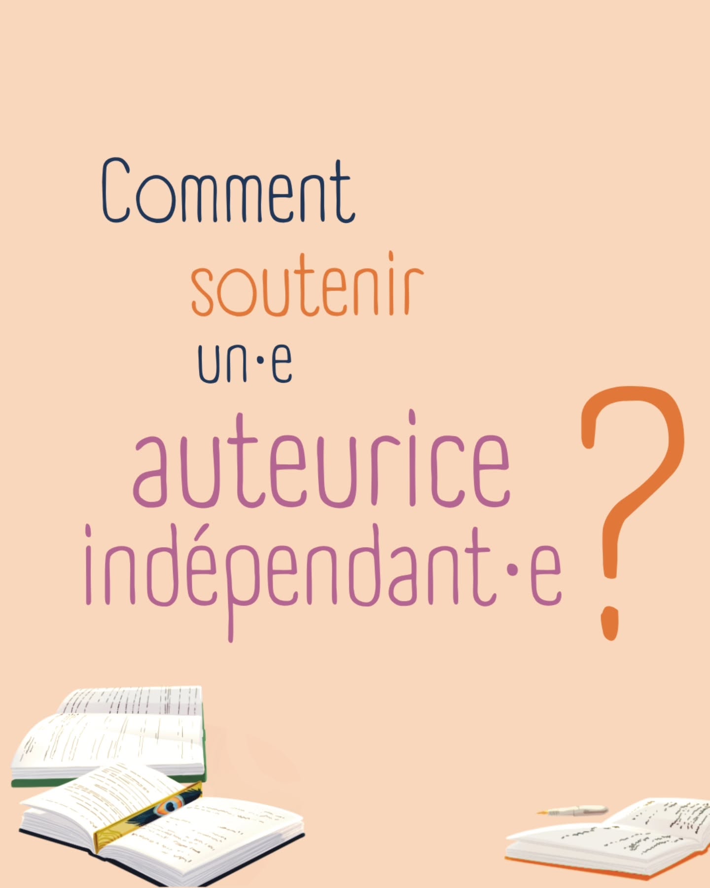 Comment soutenir un·e auteurice indépendant·e ?
En bref :
1. En achetant son livre ;
2. En parlant de son livre.
Voilà pour le résumé. Maintenant, si tu veux un peu plus d’infos et un soutien bonus, je t’invite à
lire la suite.
📖 Si l’auteurice organise une campagne de financement participatif pour son livre, c’est
l’occasion parfaite de se le procurer en avant-première ;
▶️ C’est mon cas (tiens donc)!
Tu peux te procurer mon roman sur fr.ulule.com/la-relectrice
📖 Après, le mieux c’est en direct (en mains propres, sur son site, lors d’un salon) ;
📖 Puis viennent évidemment les plateformes de ventes de livres.
Toutes les façons d’en parler :
📖 Le bouche-à-oreille : on en parle à la famille, aux amis, aux connaissances qui aiment
lire, aux collègues, à la boulangère sympa, etc.
📖 Sur les réseaux sociaux : chroniques, avis de lecture, partage de post, etc. Mais aussi :
like, commentaire, republication, enregistrement des posts de l’auteurice.
⚠️ Dans une story, un lien cliquable vers sa campagne de financement participatif ou vers son site
principal de vente, ça fait toute la différence !
📖 En laissant des commentaires : sur les plateformes de vente ou de critiques littéraires.
⭐️ Les étoiles, c’est bien, mais accompagnées d’un avis constructif, c’est (beaucoup) mieux !
Soutien bonus : booste son moral
Comme tu pourrais le faire pour tous tes proches, si tu connais personnellement l’auteurice ou
tout·e indépendant·e que tu suis sur les réseaux sociaux :
🤩 encourager son travail ;
🤩 communiquer avec l’auteurice ;
🤩 échanger des bonnes pratiques, des bons plans ;
🤩 ...
L’écriture n’a pas vocation à être solitaire.
Tu connais d’autres moyens ?
Partage-les en commentaire !
#editionindépendante #autoédition #autrice