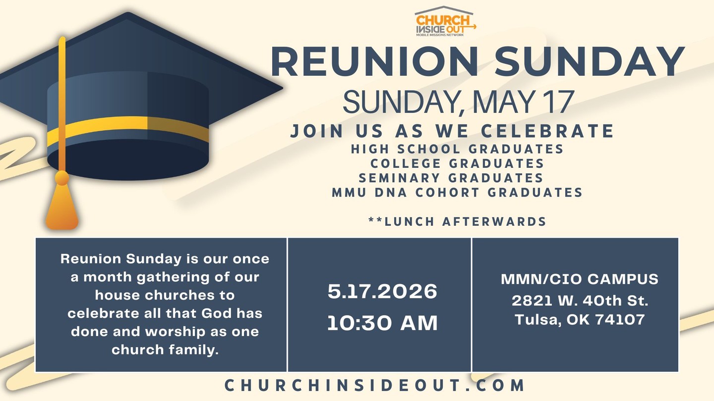 CIO Weekly May 13: Family Reunion and Senior Sunday