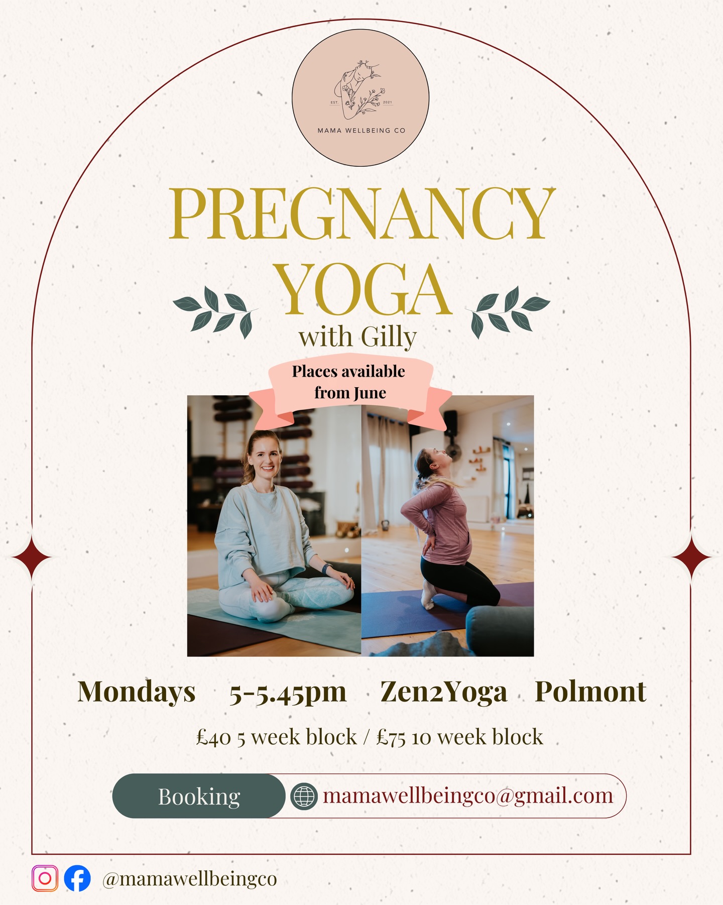 ✨ Pregnancy Yoga Spaces Available Soon✨
I’m so grateful that my pregnancy yoga classes have been fully booked since returning in January.
I’ve now been able to offer spaces to everyone on the waitlist, which means a few spaces should become available again from mid June.
If you’ve been thinking about joining us for some gentle movement, breathing, relaxation and time to connect during pregnancy, I’d love to welcome you.
Mondays 5-5.45pm
Zen2Yoga, Polmont
Falkirk
It’s a supportive community of pregnant mums and we’d love to have you there.
Please feel free to message me for more information or to reserve a space ✨
Gilly x
#pregnancyyoga #prenatalyoga #falkirk #PregnancySupport #pregnancyyogaforthvalley