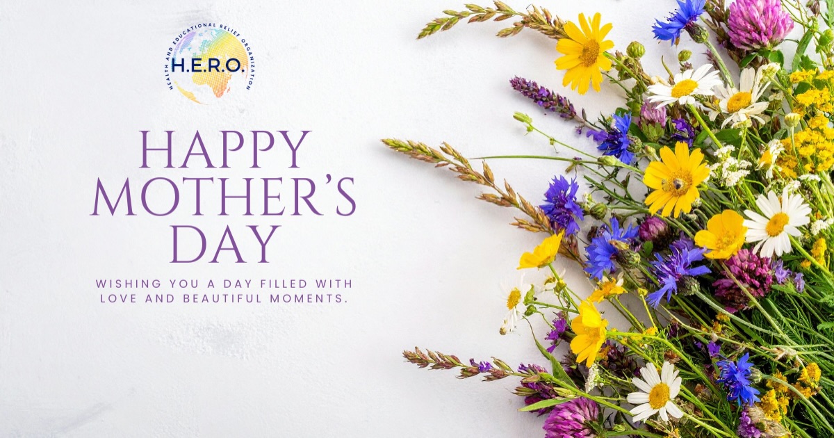 💙 A Mother’s Love Heals, Guides, and Inspires 💙
This Mother’s Day, the Health & Educational Relief Organization (H.E.R.O.) honors the women whose care and compassion make a lasting impact in the lives of others every day.
From mothers raising strong families, to caregivers supporting communities, to the women who lead with kindness and resilience — today we celebrate you. Your strength is powerful, your sacrifices are meaningful, and your love continues to change lives across generations.
Thank you for being the heart of our homes and the foundation of our communities. 🌸
Wishing you a beautiful and joyful Mother’s Day filled with love and appreciation.
#HappyMothersDay #HEROGlobal #MothersDay2026 #CelebratingWomen #CommunityCare LoveAndStrength HEROCares HealthcareAndEducation