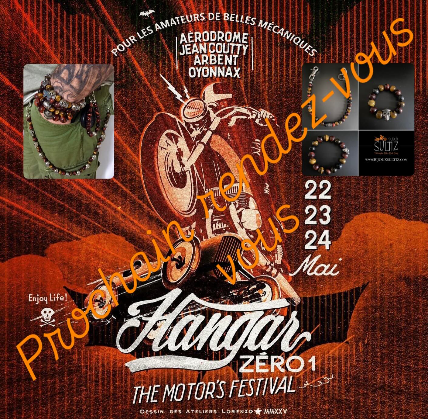 Prochain rendez vous @hangarzero1 @bijoux_sultiz sera présent