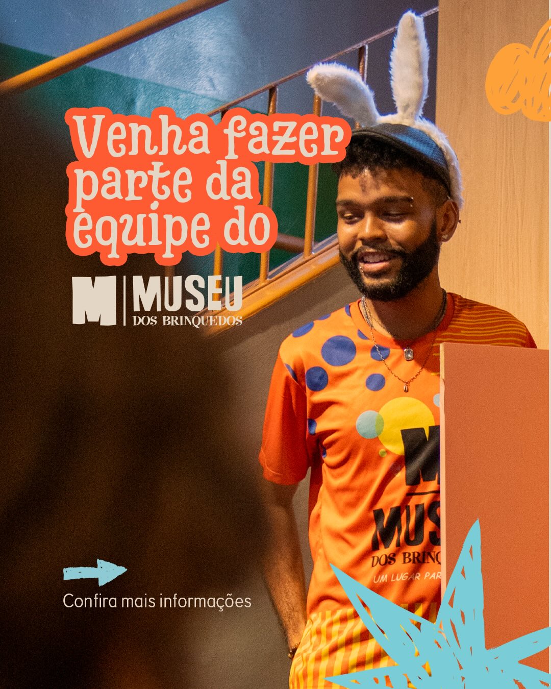 Venha fazer parte da equipe do MuBrinc! Um lugar onde o brincar é levado a sério e os momentos de diversão e conexão são os que mais importam 🤩
Confira todos os detalhes da vaga de estágio acima e envie seu currículo para se candidatar!
O Museu dos Brinquedos conta com o patrocínio da Cemig, por meio da Lei Estadual de Incentivo à Cultura de Minas Gerais, e com o apoio do Instituto Unimed-BH e do Instituto Marina e Flávio Guimarães – Grupo BMG, por meio da Lei Federal de Incentivo à Cultura, no projeto “2026 – Manutenção do Museu dos Brinquedos” (Pronac 254697); além das empresas Marcelo Guimarães Advogados e Associados e Decta Contabilidade. Realização: Governo de Minas Gerais – Aqui o TREM prospera, Ministério da Cultura e Governo Federal – União e Reconstrução.
#MuseudosBrinquedos #vaga #estagio #belohorizonte @institutounimedbh @grupobmg.oficial @institutomfg_ @circuitoliberdade @prefeiturabh @culturaeturismomg