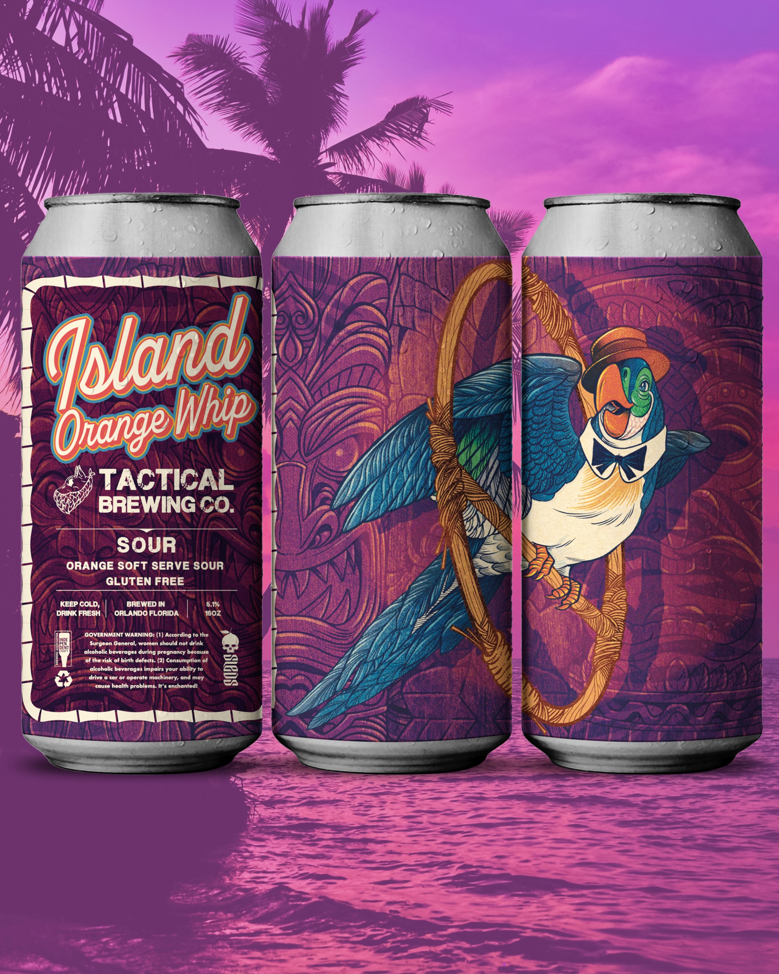 🌴🍊 Island Orange Whip 🍦✨
A tropical daydream packed into a glass. This bright and refreshing sour blends juicy orange citrus with creamy soft-serve inspired flavors for a smooth, nostalgic sip that feels like sunshine, palm trees, and a vacation soundtrack playing in the background.
Expect notes of orange cream, citrus zest, vanilla swirl, and tropical sweetness with a tangy finish that keeps you coming back for another sip.
Gluten free • Lactose free
Available Friday on tap + in cans 🌺
#CraftBeer #SourBeer #OrangeCreamsicle #TropicalBeer #OrlandoBeer