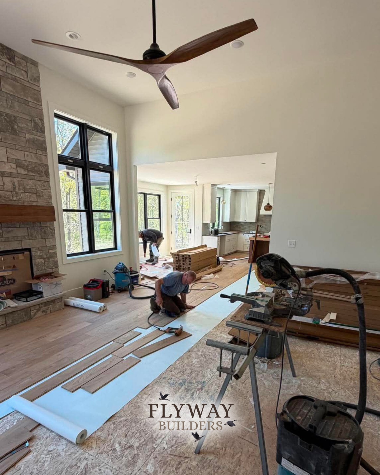 It's a flooring day at our custom home project in West Olive, MI!๐ชต
We're installing engineered hardwood flooring on the main level, offering the beautiful appearance, feel, and warmth of traditional solid hardwood while boasting excellent resistance to humidity, temperature changes, and warping.
In the basement, we're laying down Luxury Vinyl Plank (LVP), a stunning and highly durable option that is 100% waterproof and features a high-definition print. This scratch-resistant alternative closely resembles genuine hardwood.
At Flyway Builders, we believe that every detail counts when creating your dream home. Request your complimentary consultation today!
#FlooringDay #CustomHome #WestOliveMI #HollandMI #ZeelandMI #EngineeredHardwood #LuxuryVinylPlank #HomeDesign #HomeRenovation #DurableFlooring #WaterproofFlooring #FlywayBuilders #DreamHome #HomeImprovement #InteriorDesign #CustomHomeBuilder #Consultation #BeautifulSpaces ๐ก