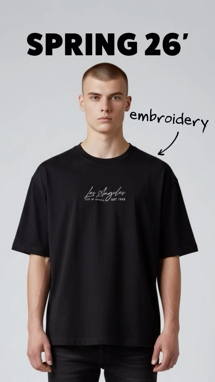 Which one are you rocking by the pool? 😎
Boxy fit tees back in rotation 🔥
Clean fit. Heavy feel. Everyday essential. 😎
Which one are you copping? 👀👇
#eightyeightbrand #losangeles #menstshirts #boxyfit #streetwear