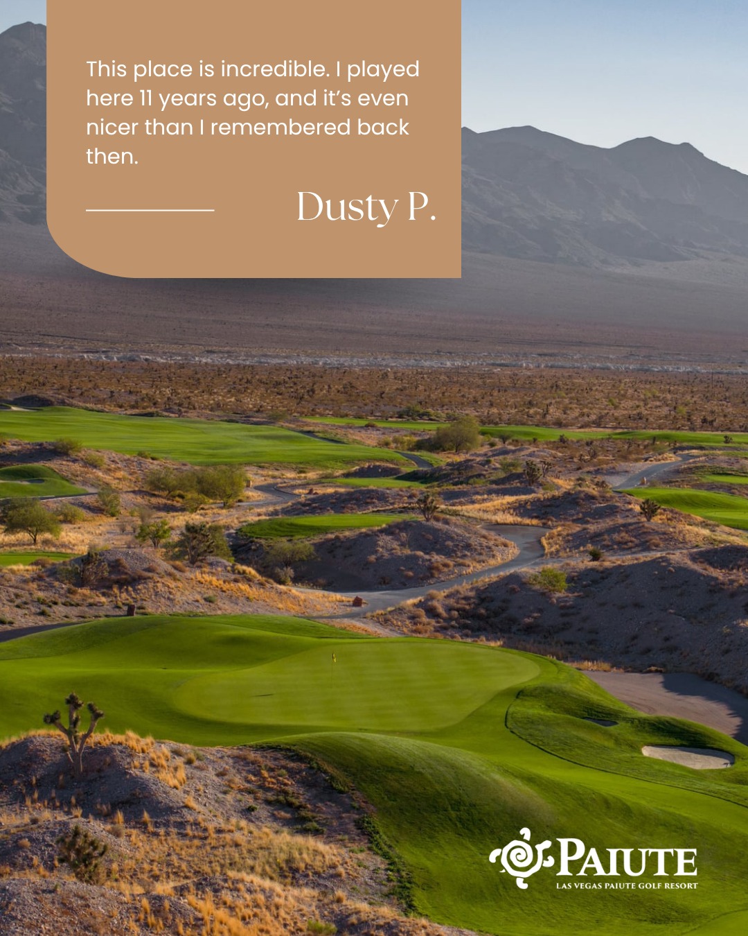 Timeless beauty in the desert. 🏜️ Paiute just keeps getting better.
Whether it’s your first time or your fifteenth, this is golf you’ll never forget.
#golf #desertgolf #lasvegasgolf #beautifulgolfcourses #lvpaiutegolf