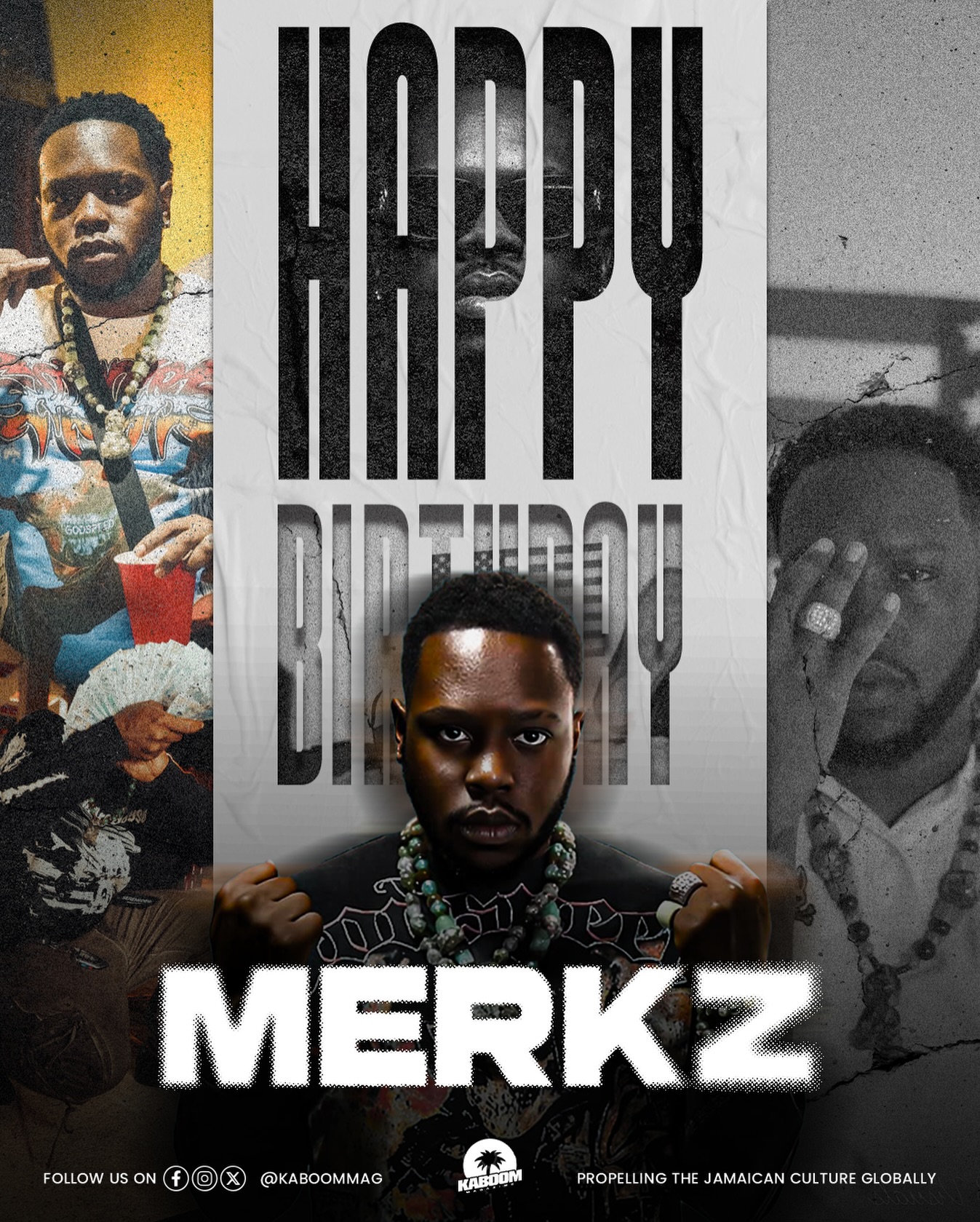 Help us wish a Happy Birthday to break out dancehall artist @merkz876 🎉🎂
Show some love in the comments below ⬇️
#kaboommag #kaboommagazine