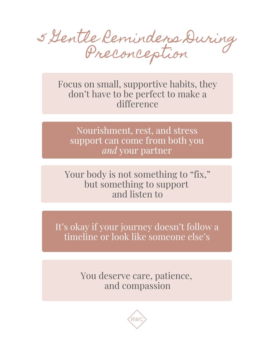 Preconception is more than a moment, it’s a season of gently supporting your body before pregnancy.
Whether you’re just starting to think about it or have been on this path for a while, small, intentional steps can help you feel more supported along the way.
Here are a few ways to care for your body during preconception:
• Prioritize nutrient-dense foods to support hormone and overall health
• Focus on quality sleep and daily rhythms that help your body feel regulated
• Find simple ways to support stress (walks, time outside, quiet moments)
• Stay consistent with movement that feels good for your body
• Consider chiropractic care to support nervous system function and alignment
This journey can look different for everyone, you don’t have to do it perfectly. Support, consistency, and compassion go a long way!
Comment pregnancy below to book your first chiropractic appointment.
#risewellness #chirocare #preconception