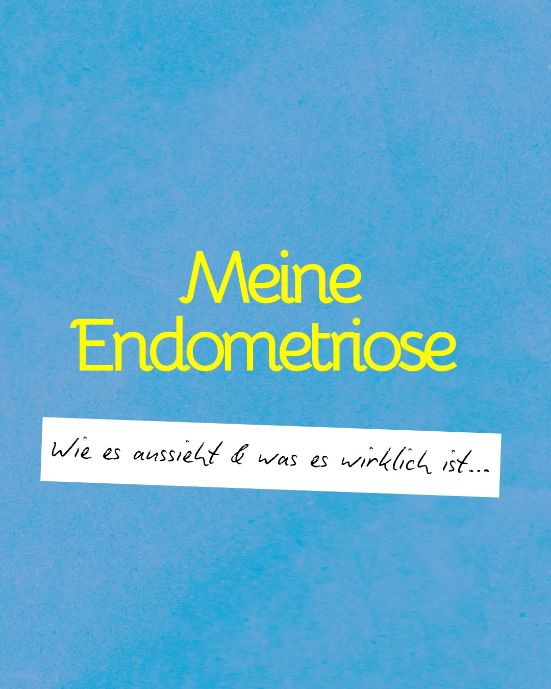 💭 Was du siehst und denkst über mich … passt oft nicht zu dem zusammen wie ich mich mit Endometriose fühle, oder was ich empfinde.
INSPO: @mimi_endoviduell 🎗️
#Aufklärung #endometriose #chronischkrank #chronicpainawareness #endometriosekämpferinnen