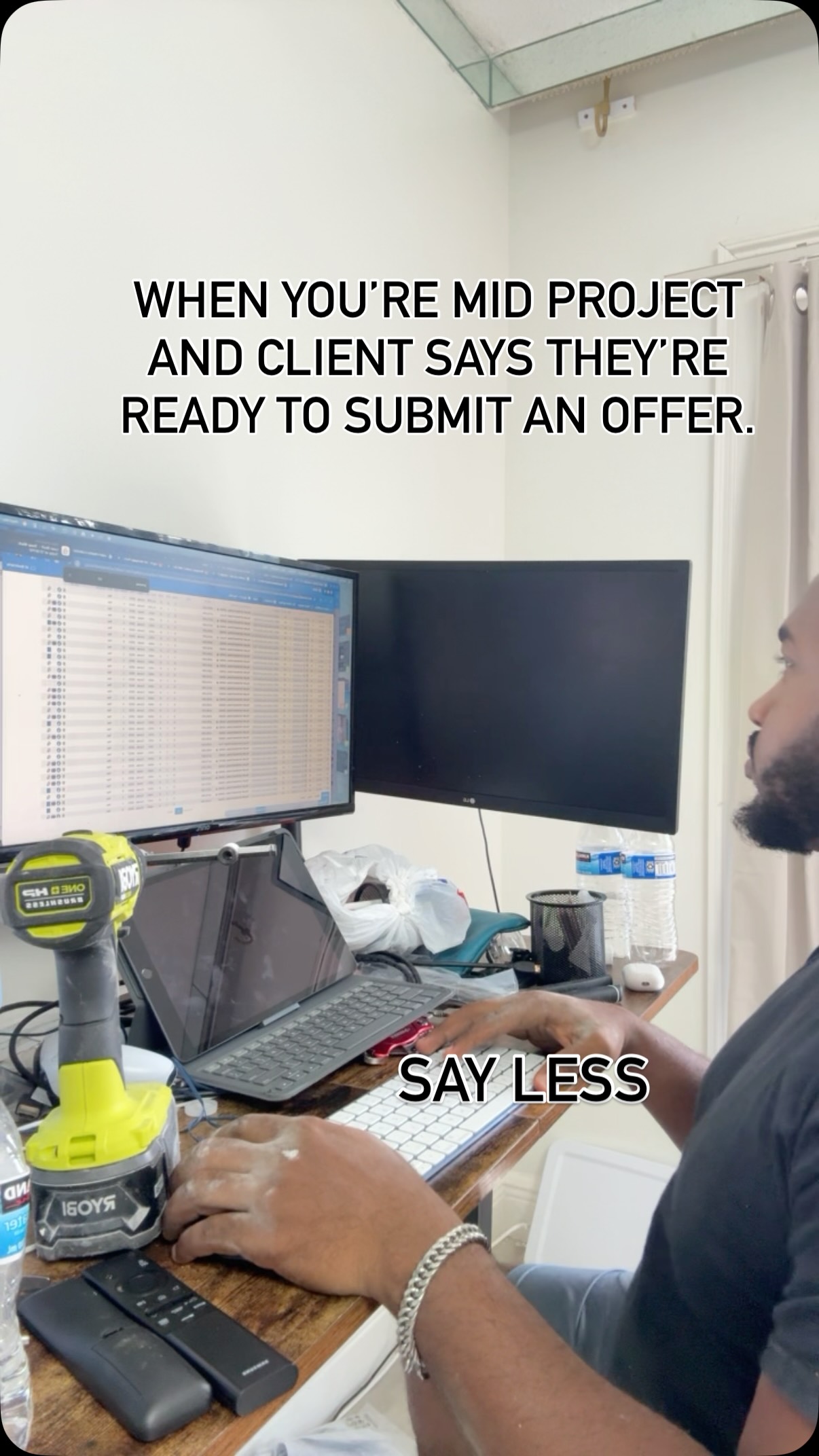 My wife wont even pay me so… 🤷🏾♂️ #loancommander #loanofficer #miamirealestate #kerby #homebuyertips