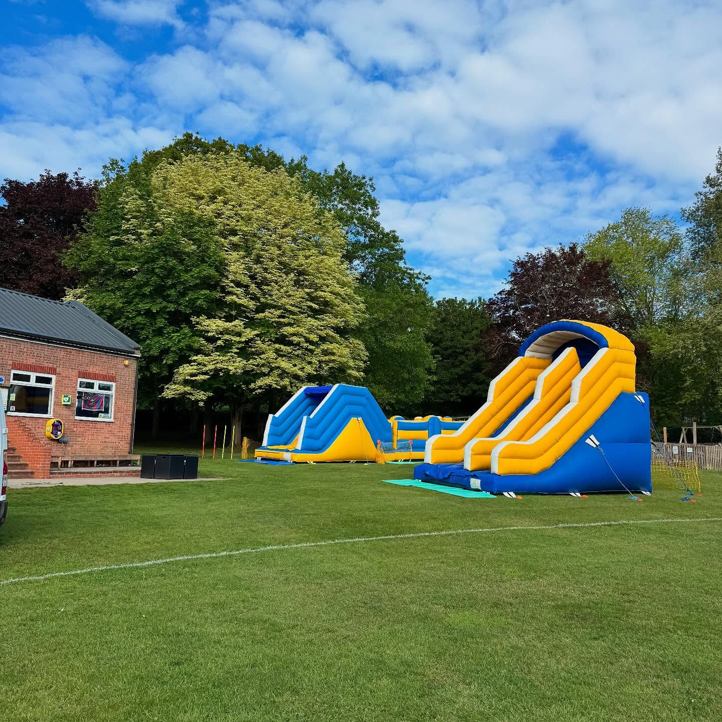 Double Bounce Bundle Set up for Haverhill Town FC Youth Presentation Day π‘ππ΅