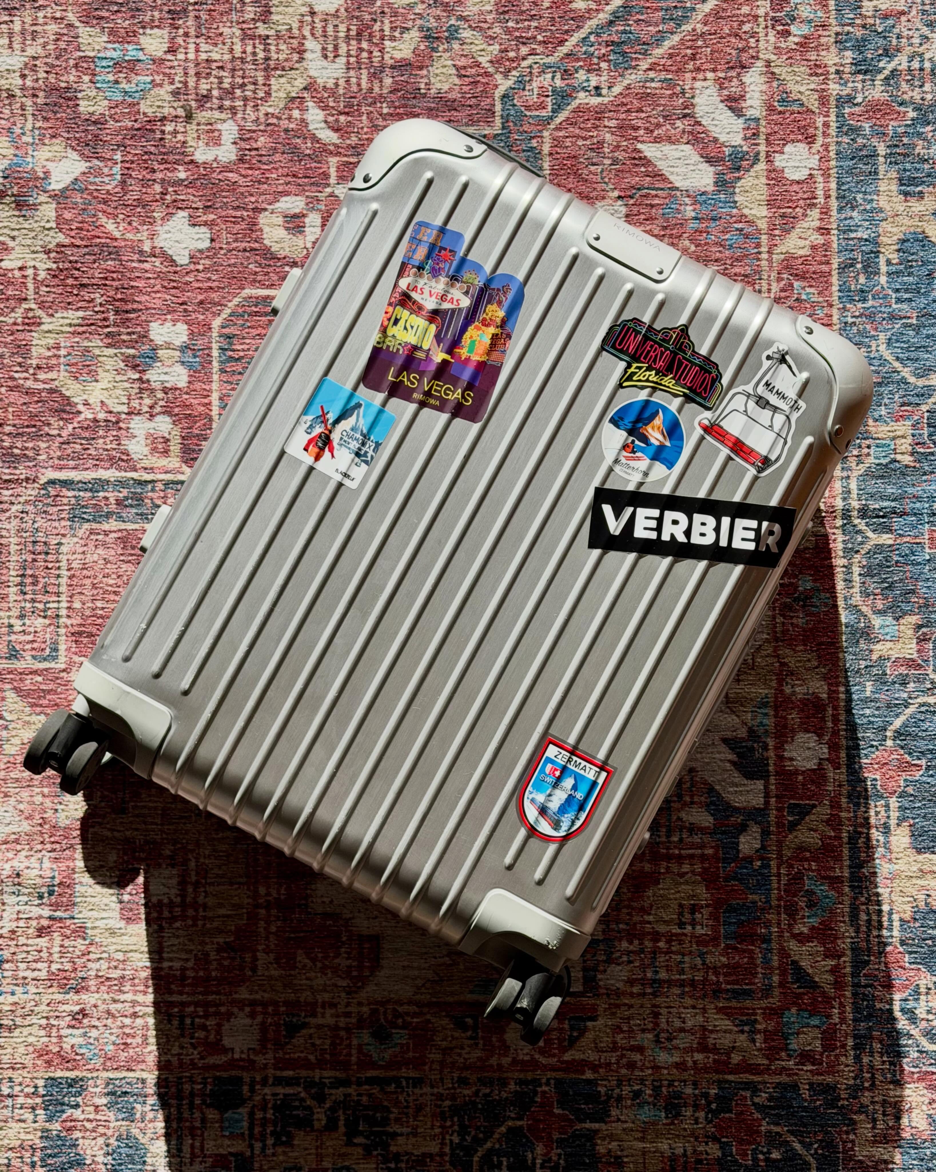 Finally added my travel stickers. Coming up: how leveraging locum perks bought me a month off for a luxury European ski vacation — at a fraction of the cost #locumtraveler