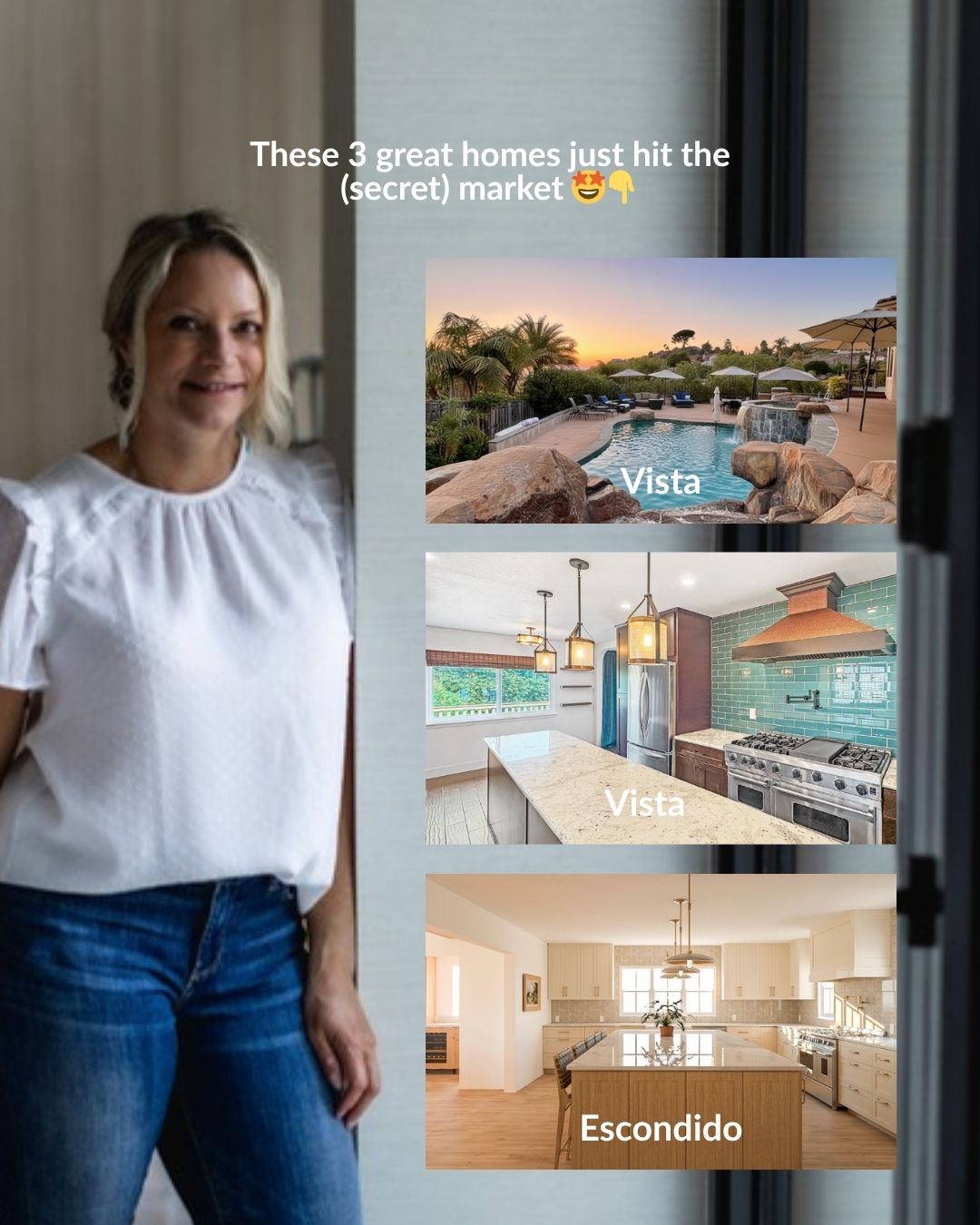The homes everyone wishes they saw sooner… 👀
These 3 are quietly available as Compass Exclusives—giving my clients access before they hit the public market.
It’s one of the best ways to:
✨ Avoid bidding wars
✨ See homes early
✨ Move strategically
If you want access to homes like this, send me a DM and I’ll share my off-market list 🤍