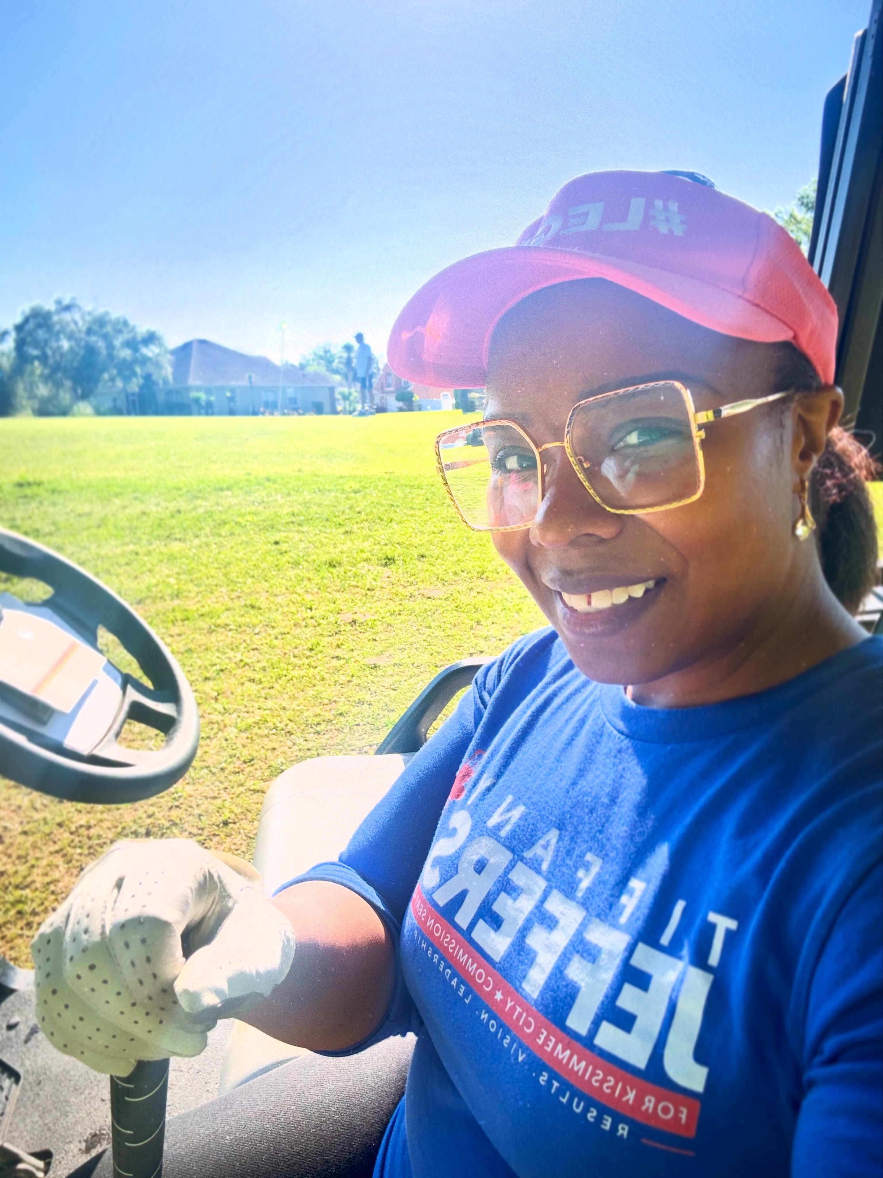 Out at the Oaks National Golf Course spending the day with friends. I’m proud that as a board member of the Boys & Girls Club of Central Florida this event raises awareness and funds for their programming. Thanks to Platinum Commercial for hosting this incredible day on the green! ⛳️🏌🏽♀️