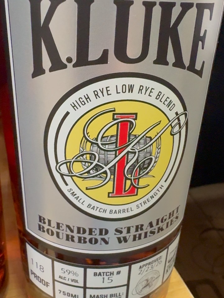 K.LUKE Whiskey Company Owner / Master Blender Jonathan Maisano had a great time meeting local Bourbon fans and tasting our award-winning offerings at @redbarrelliquors_ with @alexdrabing this evening. If you are near their Mooresville location at 240 E High St, Mooresville, Indiana stop by and grab a signed bottle.
Cheers🥃
#TheSpiritOfBlending