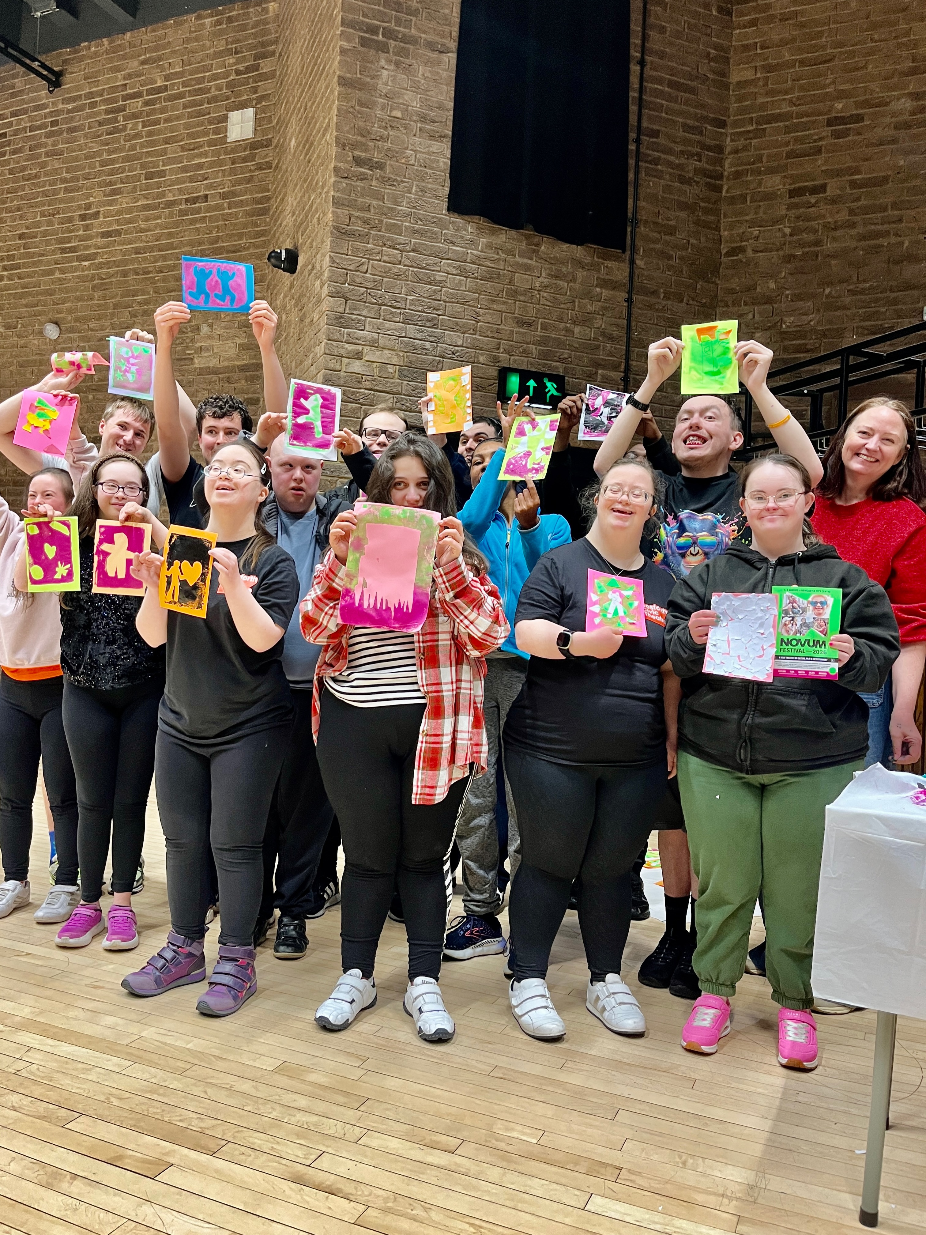 We’re really excited to be part of @novum_festival this year, where the theme is The City Is Our Playground.
Our dance development group have created designs for flags to be part of the festival, and we can’t wait to see them brought to life as part of the celebrations!
From Friday 7 – Sunday 9 August, the city centre will become a playground of curiosity and creativity; celebrating local talent and giving people new ways to experience Newcastle. If you’re going, keep an eye out for our flag designs 👀