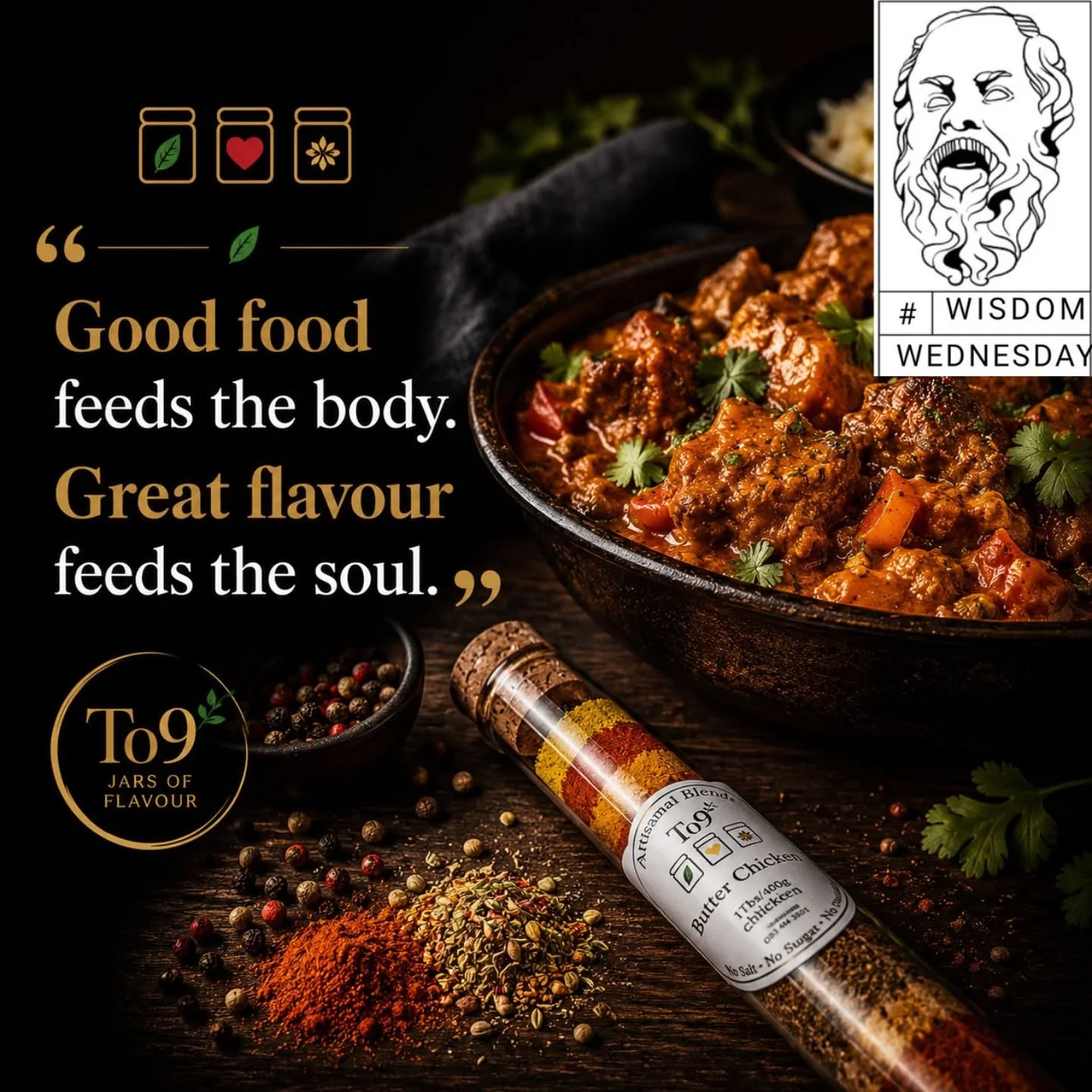 That is what makes our spice so special 🙌❤️
#spiceshop #spicelovers #wednesdaywisdom #quotesdaily #foodie