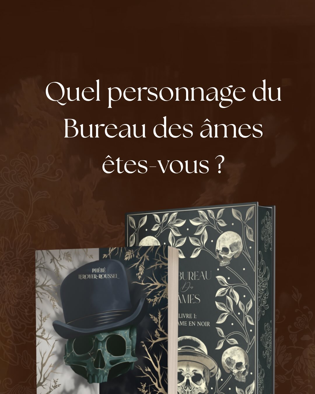 Mieux vaut passer le test que les portes du Bureau 💀👀
Le tome II du Bureau des âmes, Les âmes jumelles sortira cet automne en librairie aux @editions_octoquill
Les préventes commenceront sur Ulule le 5 juin. Au programme ? Édition collector avec jaspage, illustrations et plein de goodies ! Les inscriptions sont déjà ouvertes sur le compte de la maison d’édition ✨
Mots-clés : le bureau des âmes - littérature de l’imaginaire - sfff - thriller fantastique - enquête policière - ésotérisme - trilogie - saga française - ulule - sortie livresque - roman - new adult - Paris
Hashtags : #bookstagramfrance #thrillerfantastique #bookstagramfr #fantasyfrancaise #livresque