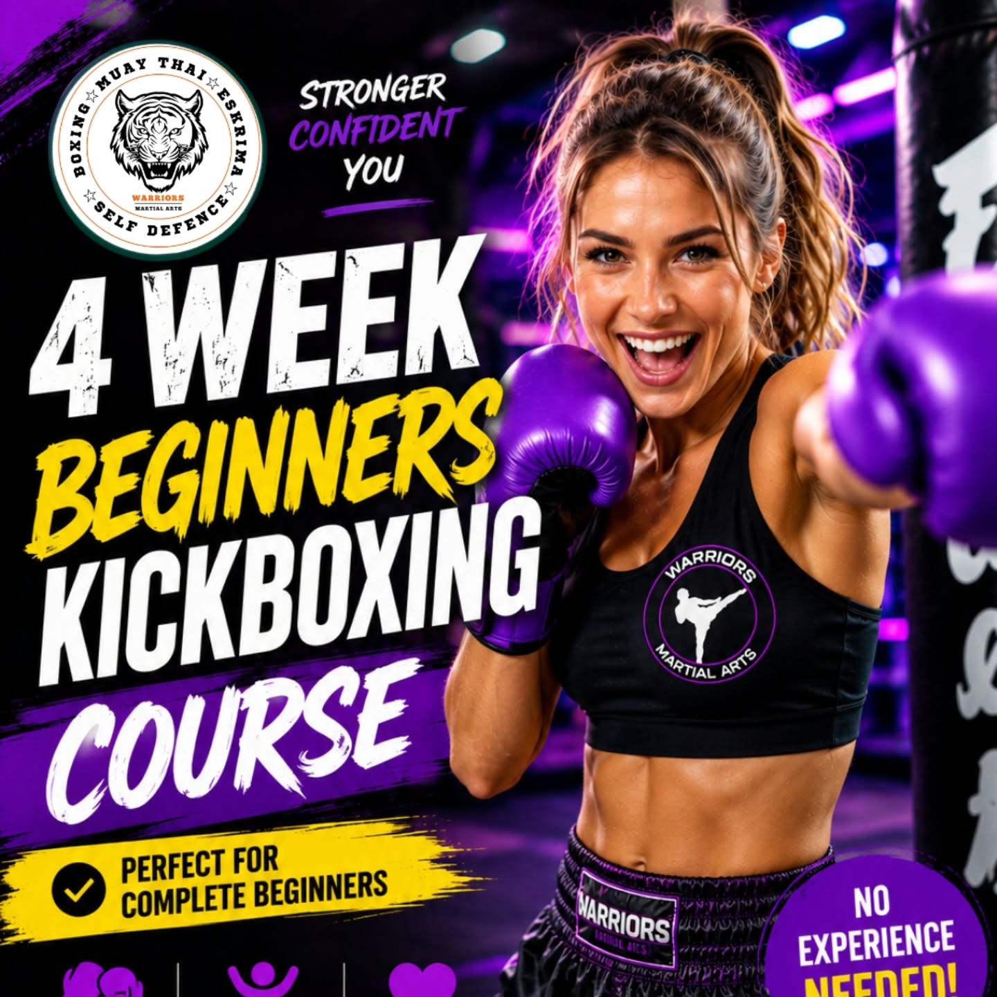 🇹🇭Muay Thai– Adults 4-Week Beginner Course 🥋
Always wanted to try Muay Thai but unsure where to start?
We’re running a 4-week adult beginner Muay Thai course, designed for people with no previous experience who want a calm, structured introduction.
✔ No fitness or martial arts background needed
✔ Train alongside other beginners at the same stage
✔ Clear, step-by-step teaching
✔ Sessions focused on fundamentals and confidence
If you’ve been curious about Muay Thai but felt unsure about joining a normal class, this is the ideal place to start.
🗓 Starts: Monday 1st June
⏰ Time: 6:30–7:30pm
📍Woodlands Ave, SL1 3BU
📅 Duration: 4 weeks
💷 Cost: £29 total
⚠️ Only 10 places available
Click the “Learn More” button to get the details.
Or book using the link below
https://wix.to/4IRsH81