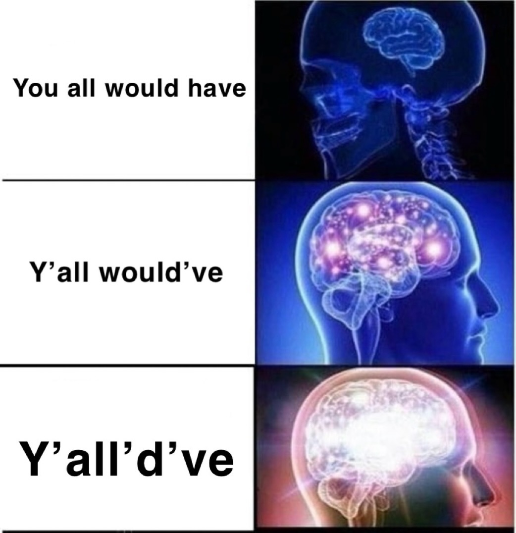Contractions in English might be intimidating, but they’re really important to learn, especially if you’re visiting the south in the United States. What’s one contraction you use often? I use “y’all” constantly!
#englishmemes #inglesavançado #inglesparabrasileiros #englishisfun #vocabulary