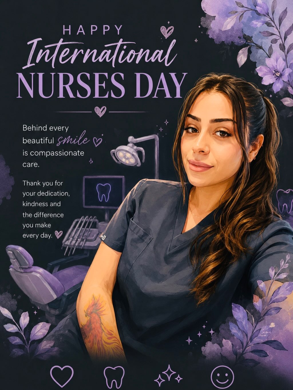A big thank you to our incredible nurses for the care, compassion, and dedication you show every single day 💜
Your kindness comforts patients and your hard work keeps everything moving 🏃🏻♀️🦷
We truly couldn’t do it without you🙏
Happy International Nurses Day ✨
#dentalnurse #dentalassistant #dentistry #dentalclinic #dentistlondon