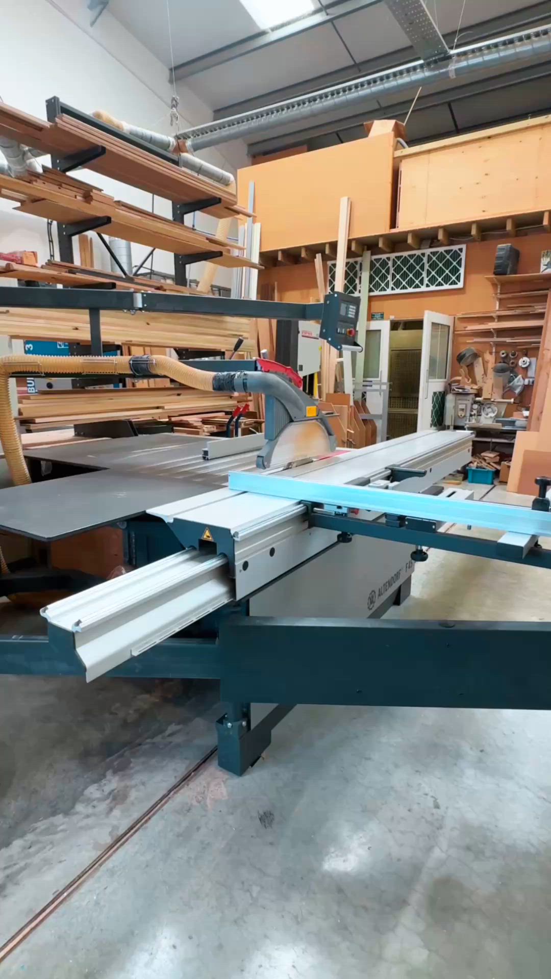 We use machinery to achieve precise measurements and a cleaner finish, because in bespoke kitchen making, even 1 cm can change everything. Precision matters, especially in a project this detailed, and it is supported by highly experienced woodworkers who understand how every element needs to fit perfectly. #BespokeDesign #KitchenInspo #InteriorDesign #ModernLiving