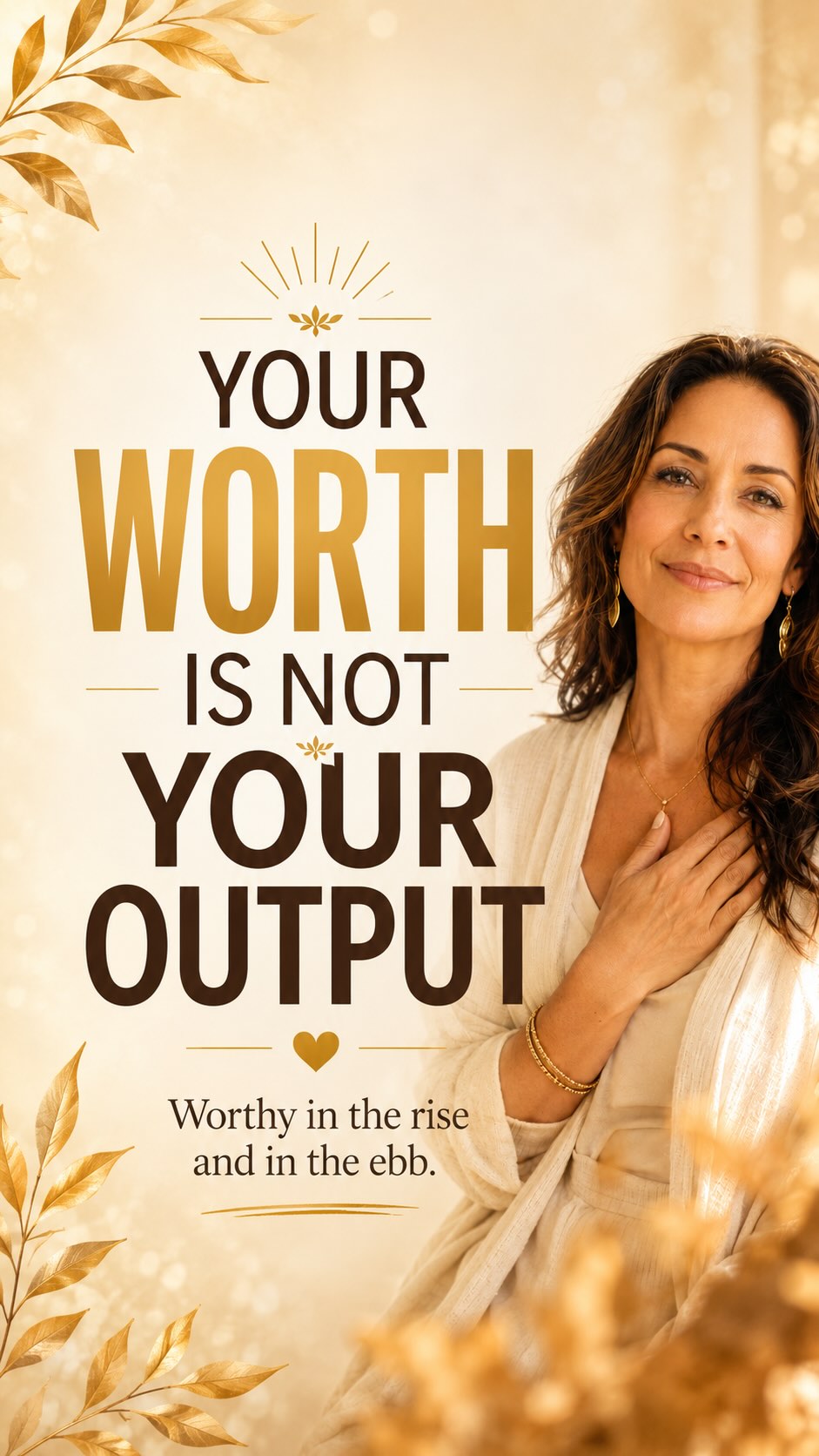 Leave a ๐ฅ if you needed to hear this today.
Your worth isn't tied to your productivity or availability. You're worthy while creating, resting, energized, or moving slowly. Worthy in the rise and the ebb.
#SelfWorth #MentalHealth #RestIsProductive #Authenticity #Mindfulness #Wellbeing #SelfCare