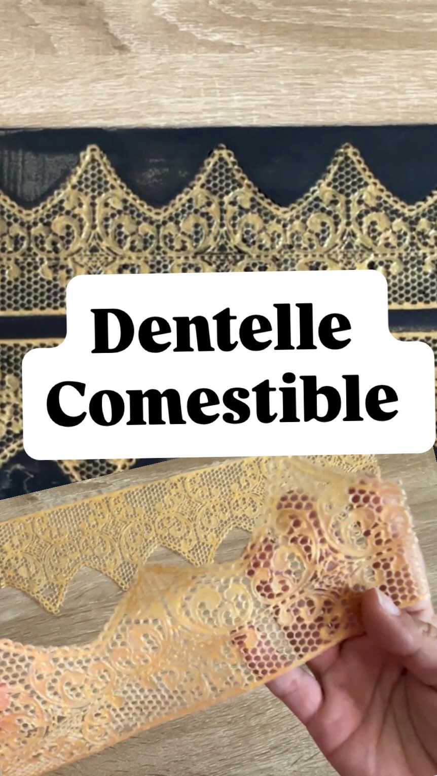Dentelle comestibles Or / gold
135 gr d eau
35 gr de sucre glace
15 gr maïzena
Abonne toi pour plus de recettes pâtisseries/ cake design
#recette #dentellecommestible #lauyercake #recettefacile #cakedesign