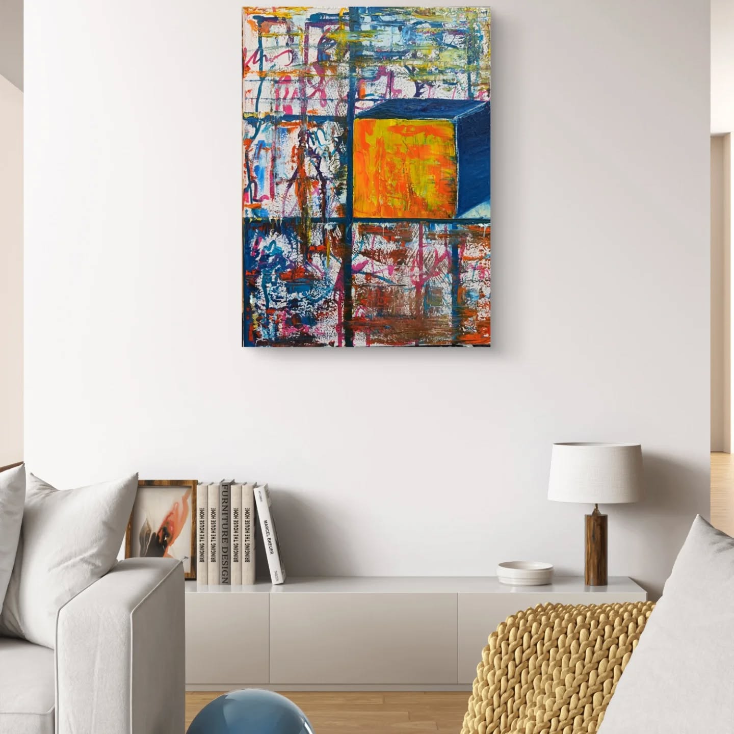 "L’ordine è solo un guscio, la pittura è ciò che accade quando decidiamo di romperlo. 🎨
In questo lavoro ho cercato di dare massa e spessore a un centro solido, un nucleo che resiste nonostante le interferenze esterne. Non è solo colore, è stratificazione: ogni pennellata copre, costruisce e trasforma il caos in struttura. A volte bisogna sporcare la griglia per trovare la propria vera luce. 🧊🔥"