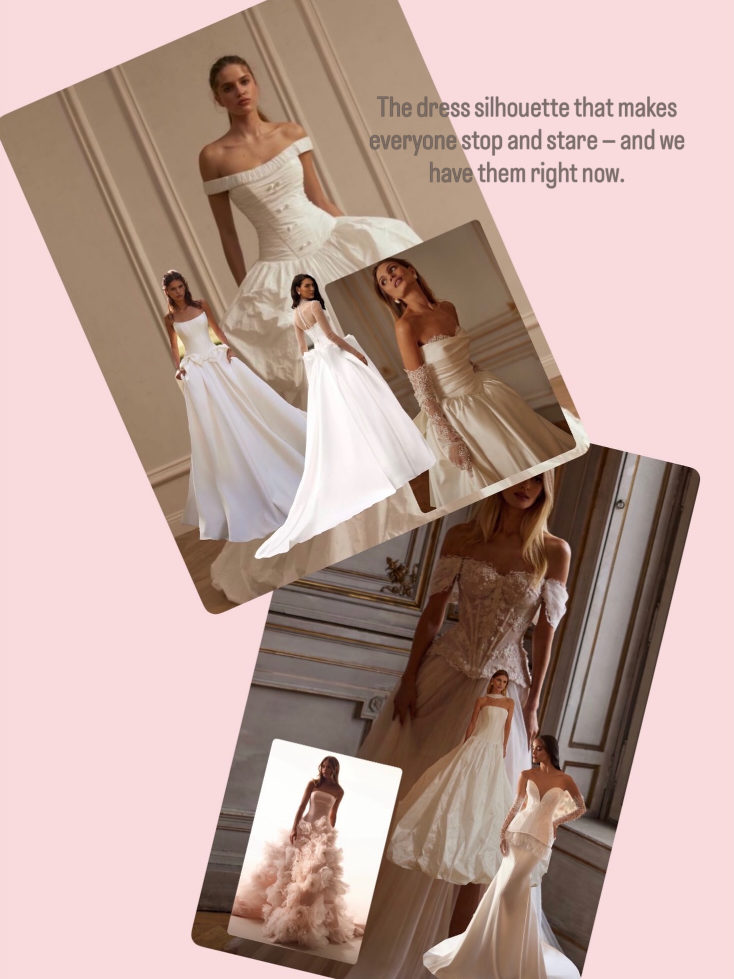 The drop waist silhouette is THE bridal trend of 2026 and honestly? We’re obsessed. It elongates. It flatters. It has this fabulous vintage-meets-modern energy that no other silhouette does. The best part: you can try these gowns on right here at The Blushery. If you’ve been drawn to this shape but weren’t sure if it was “for you” — that’s exactly what we’re here for. Come in and let us show you what drop waist looks like when it’s styled for your body, your vision, your day. ✨ Book your appointment — link in bio.