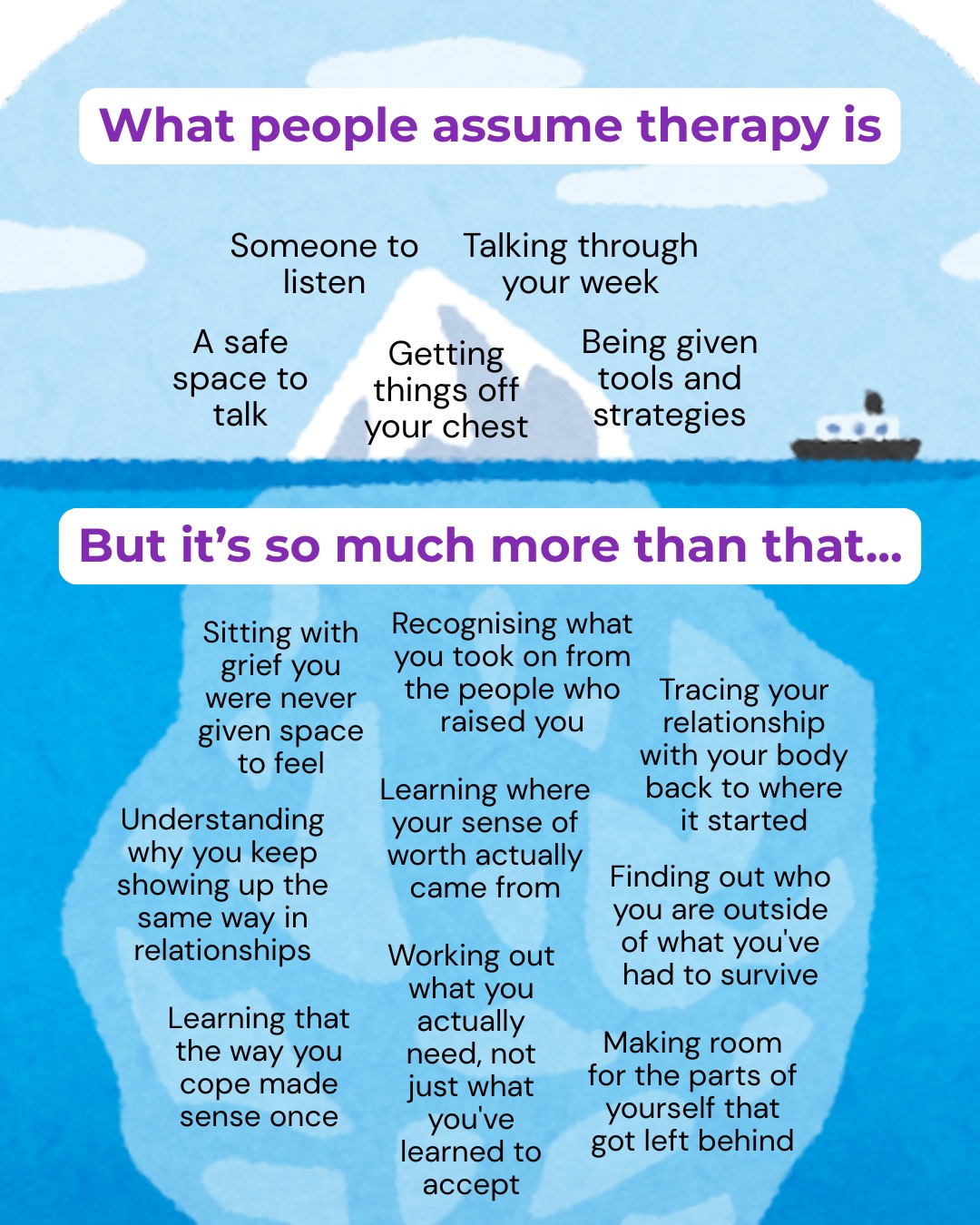What could therapy look like for you? 💜
Click the link in my bio to find out! 🦋
#BlackWomenInTherapy #TherapyForBlackWomen #GriefSupport #TalkingTherapy #ChristianMentalHealth