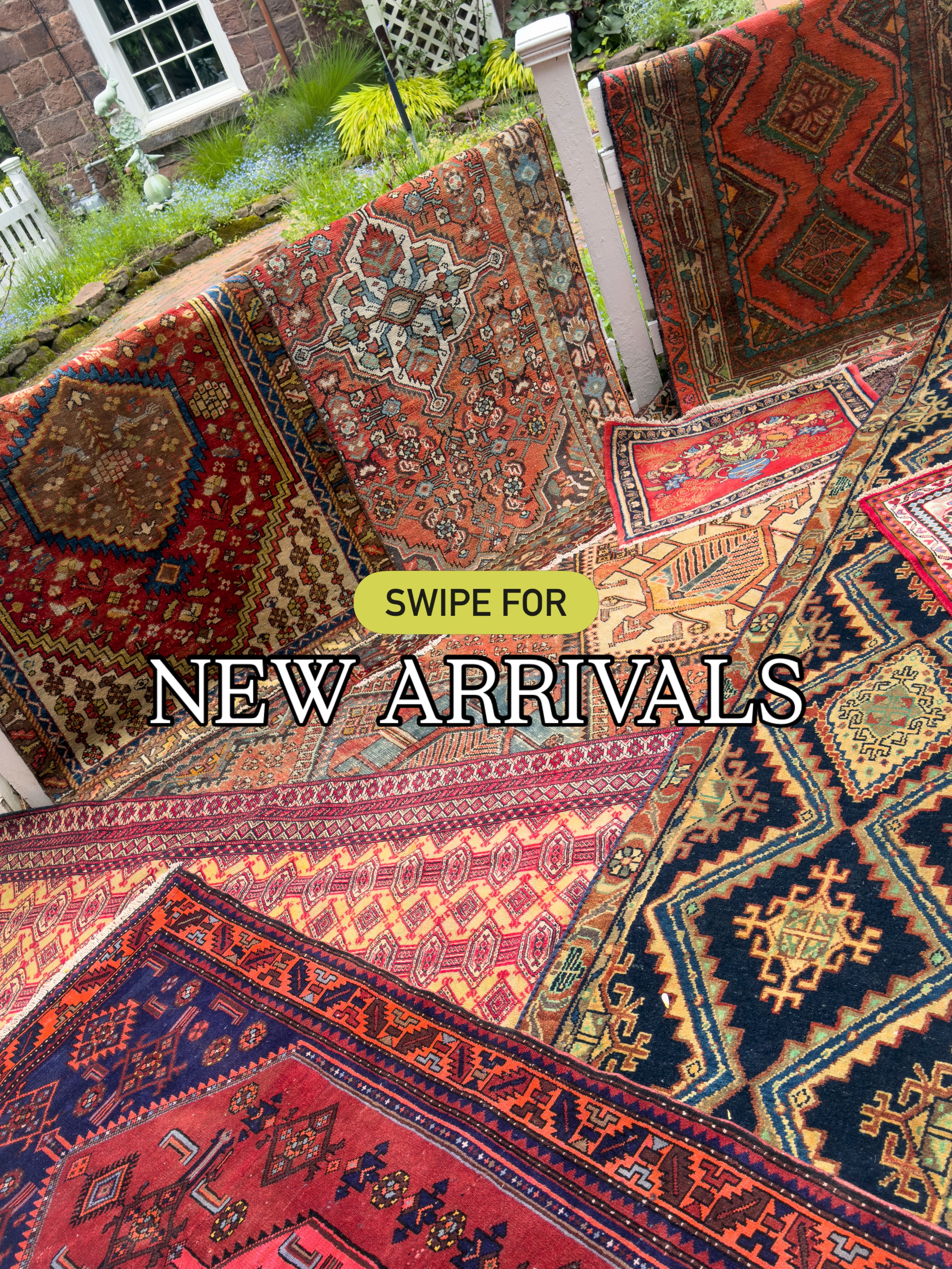 🔔Every THURSDAY~the most gorgeous new arrivals get added to the website at 7:30pm EST on the dot⚫️
Who loves vintage rugs & knows that they’re a bit of an addiction🙋🏻♂️🙋🏻♀️♥️ Yup, you’re my people- We’re in it together!
Just swipe and look at this batch….are you kidding?!
Each authentic Persian beauty is one of a kind, heirloom worthy, sturdy pure wool and sourced with a ridiculous amount of love. Hope they make your home cozy, warm, cool & dare we say… happy😘✌🏼
Go grab your faves!
www.thehobbitdoorhouse.com
Most of you know-they ship out the very next day💨
DM, say hi! Or ask any question at all. Here for you, and appreciate you.